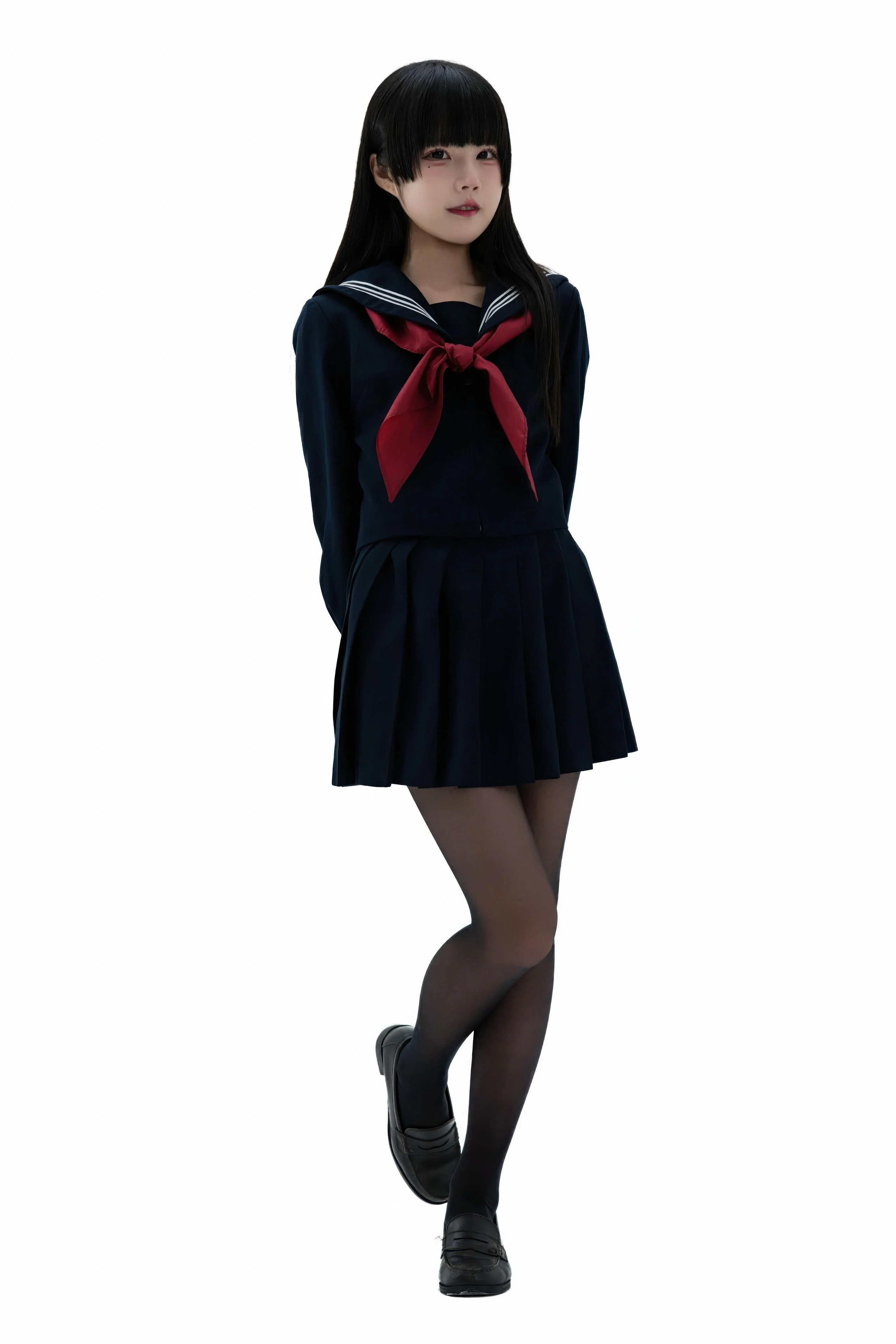 清水凪 - 後輩ちゃんの制服