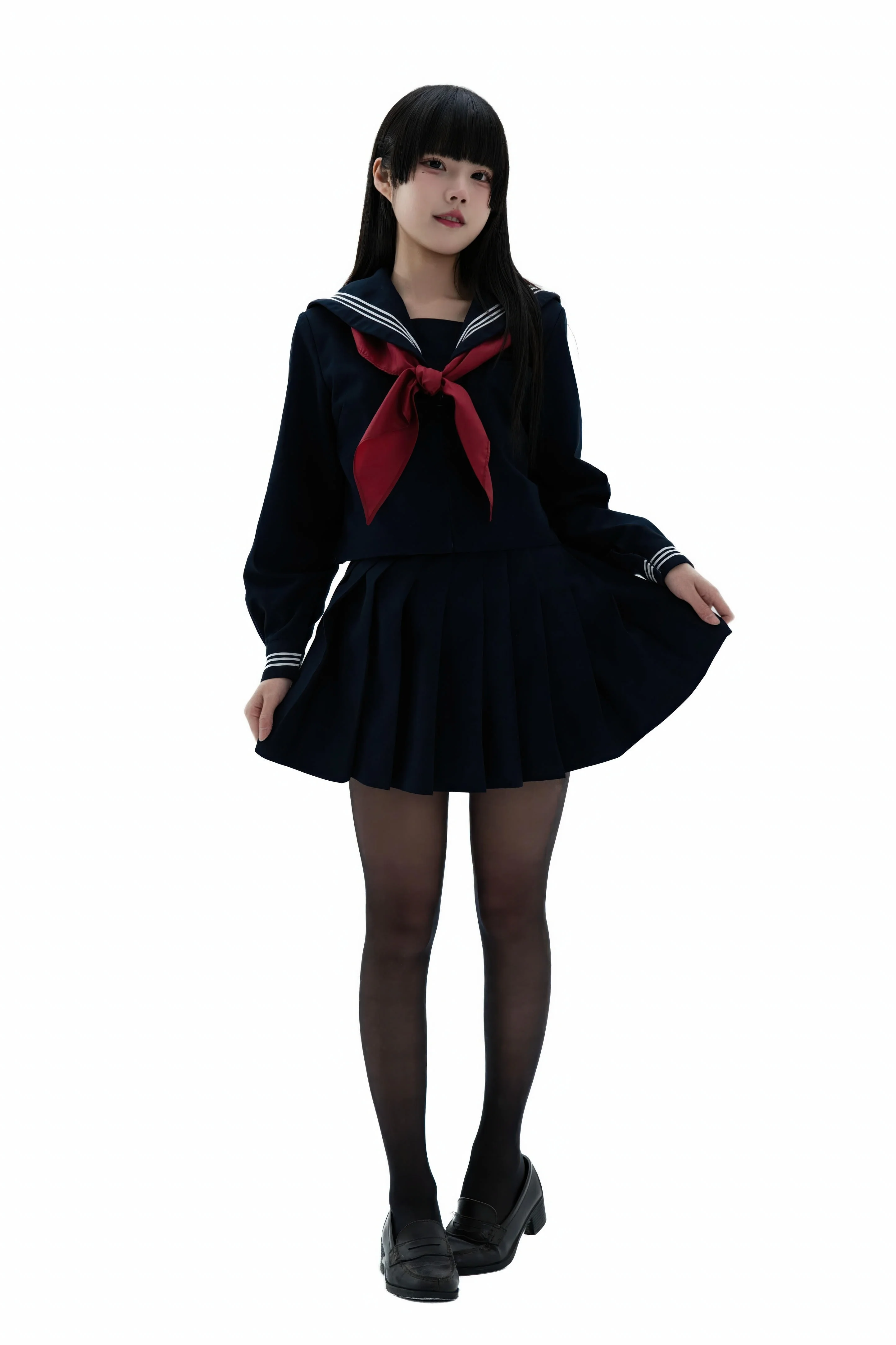 清水凪 - 後輩ちゃんの制服