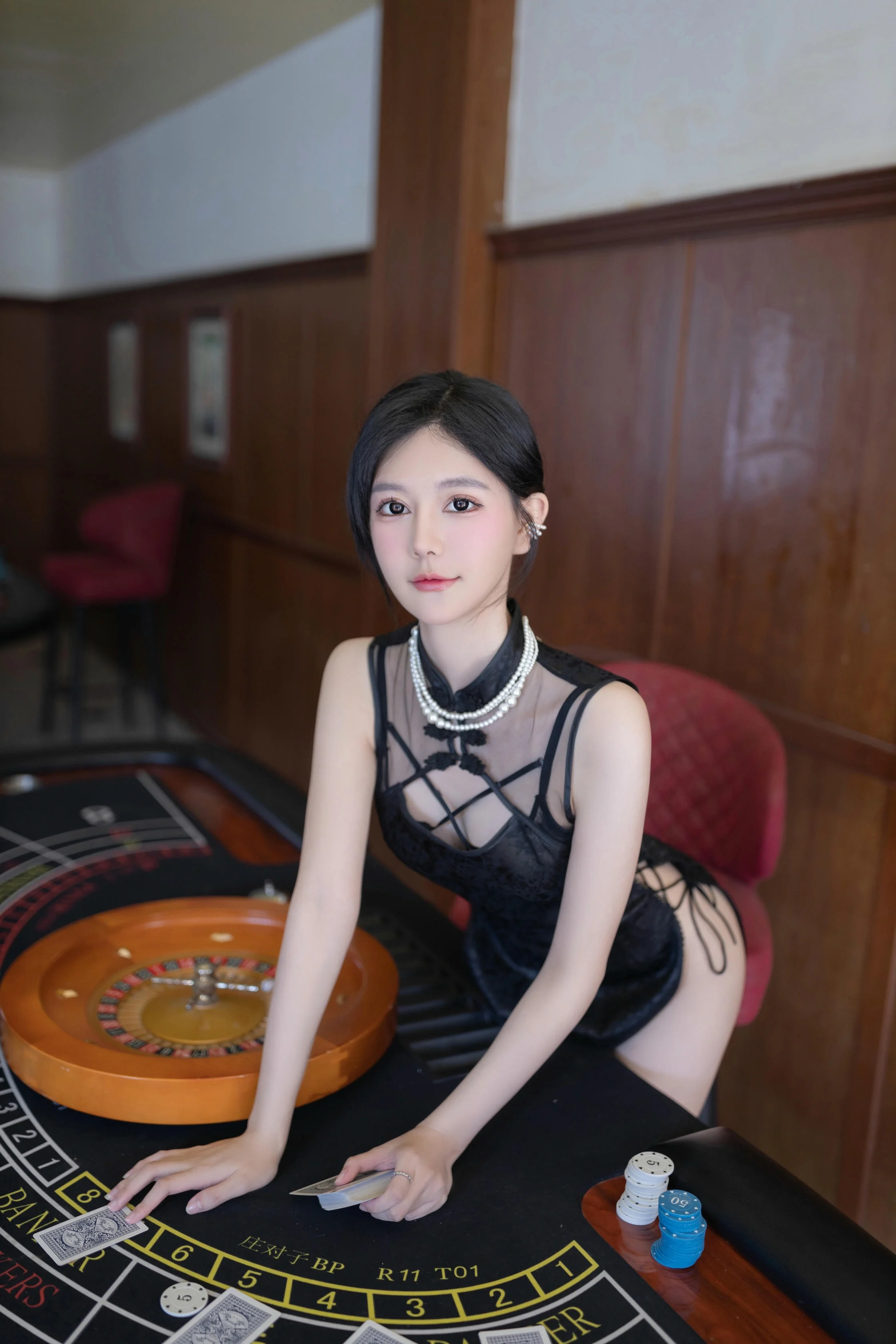 谢小蒽 - 最美性感荷官
