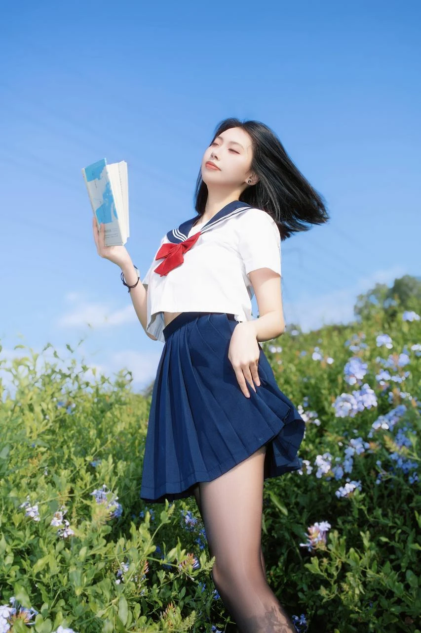七只红豆 - 红豆蓝花JK