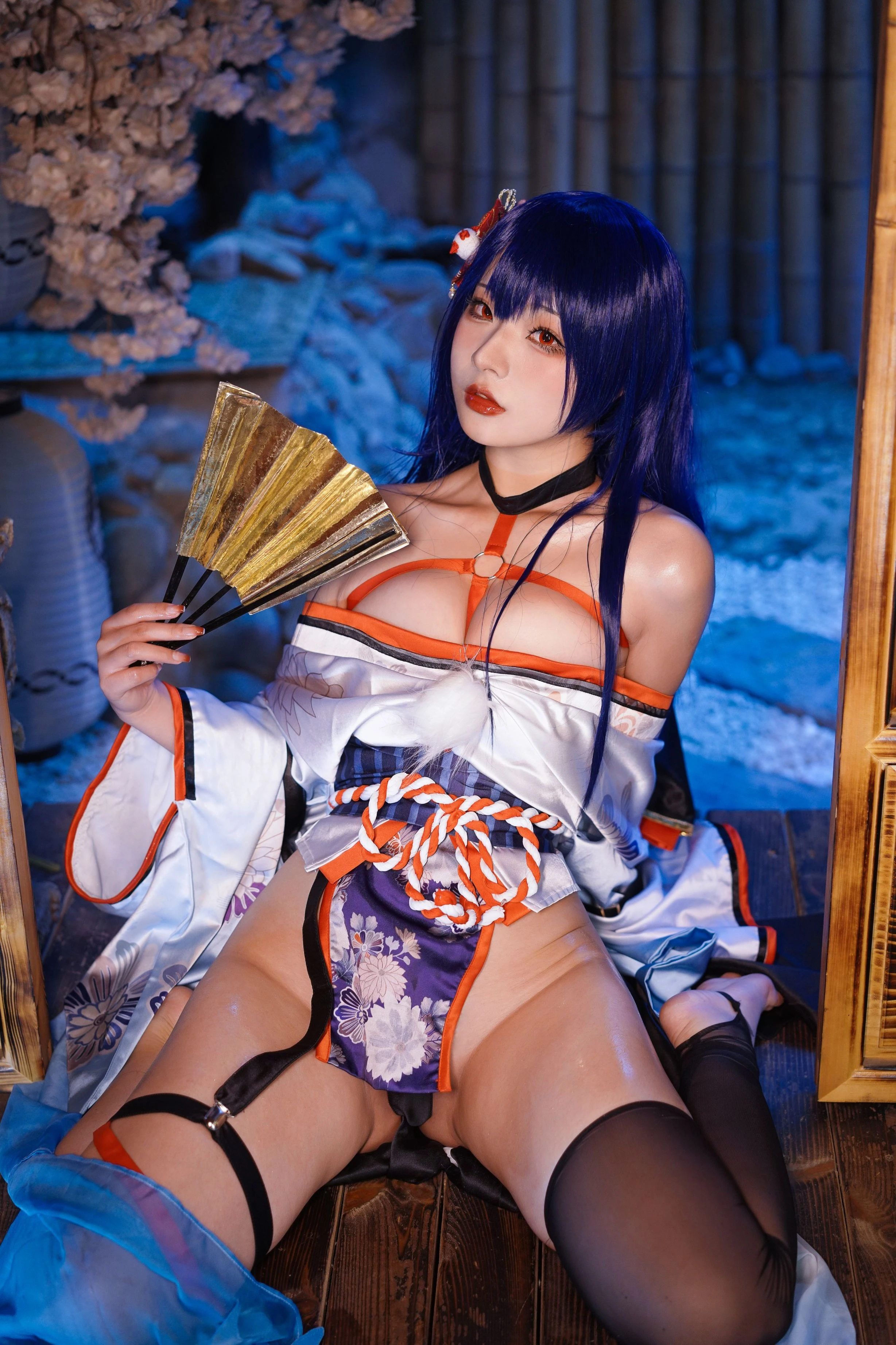 yuuhui玉汇 - Erophone Re 真子 和服抹油（HD）