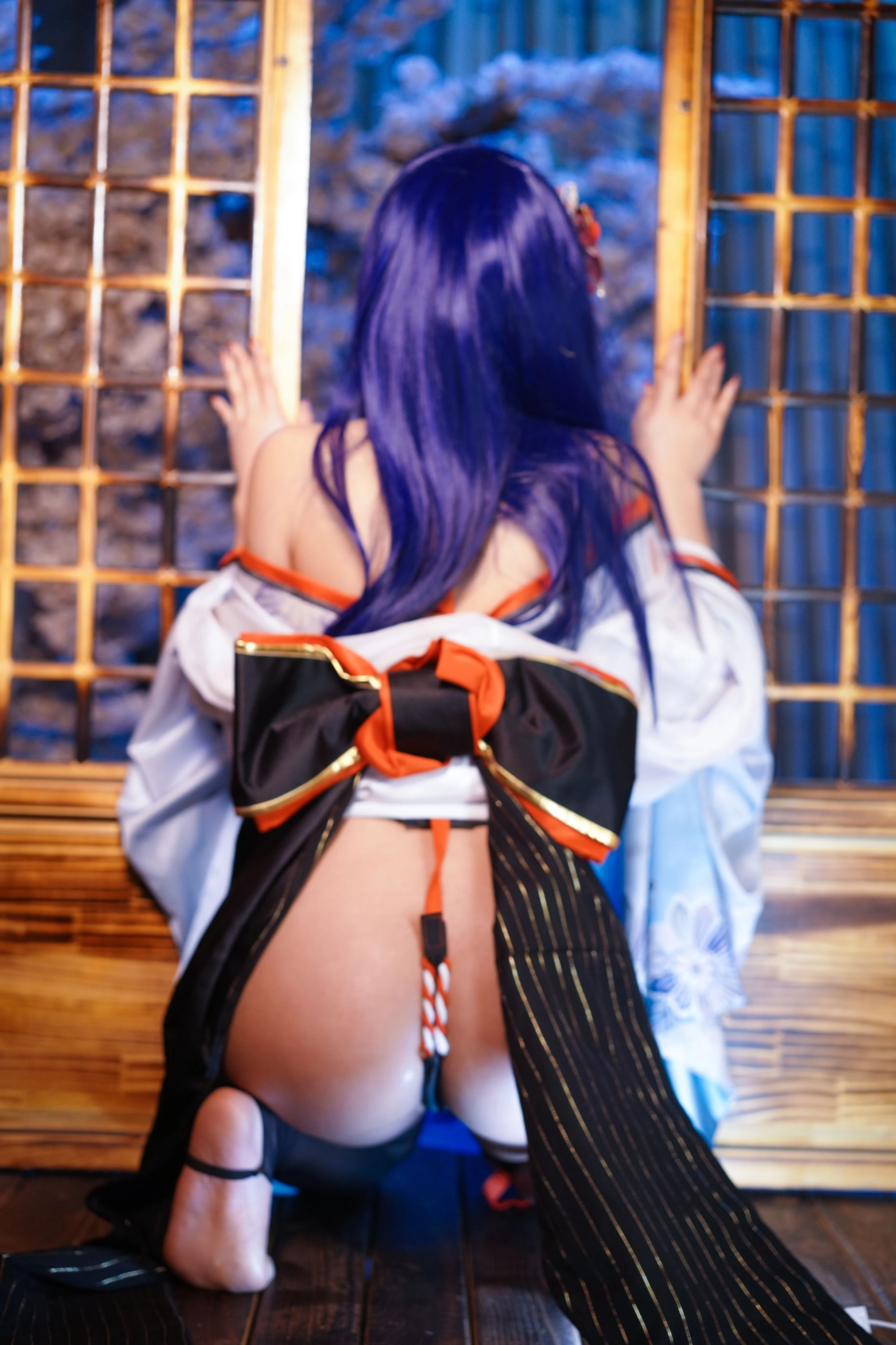 yuuhui玉汇 - Erophone Re 真子 和服抹油（HD）