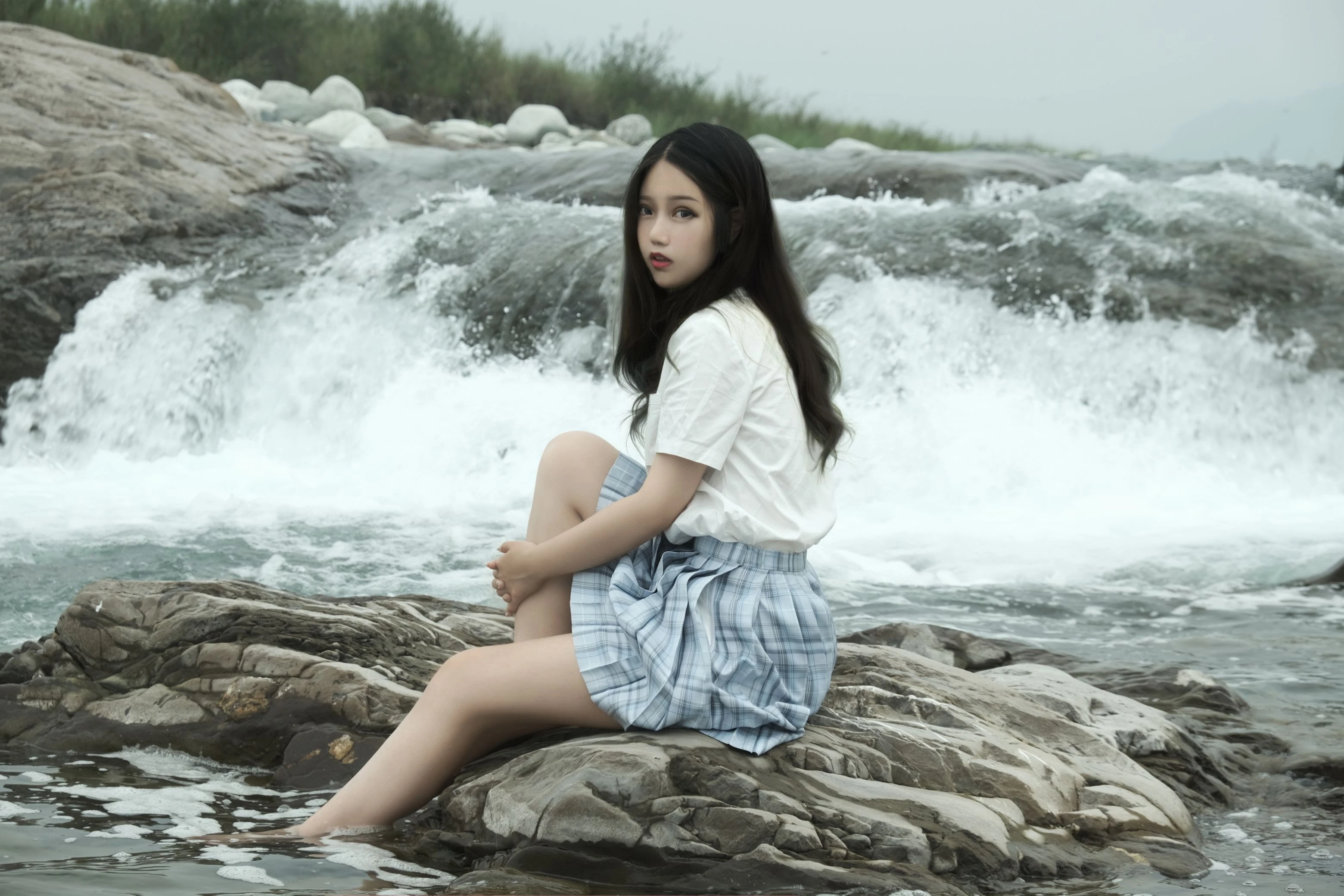 eloise软软 - 河边JK