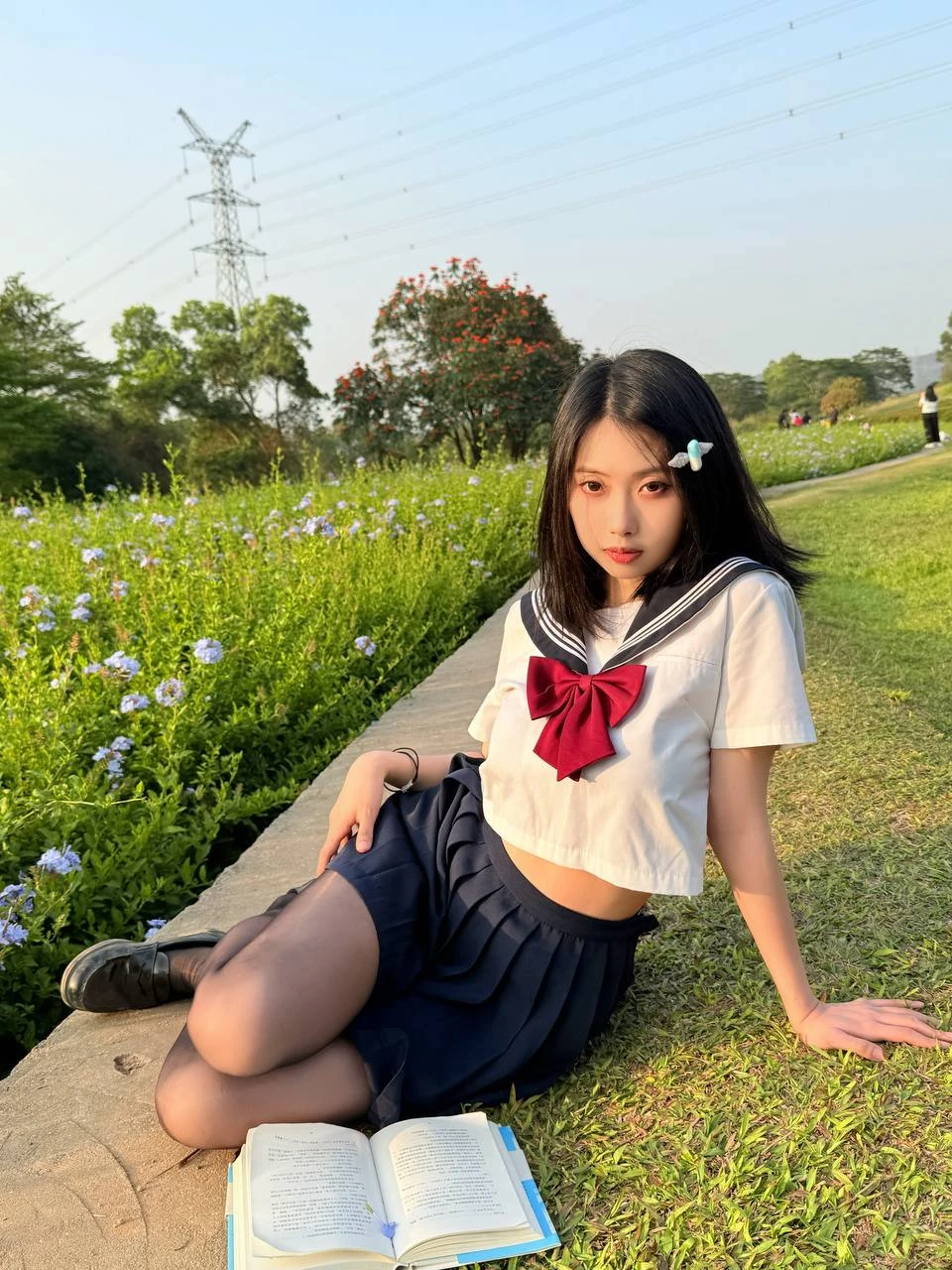 七只红豆 - 红豆蓝花JK