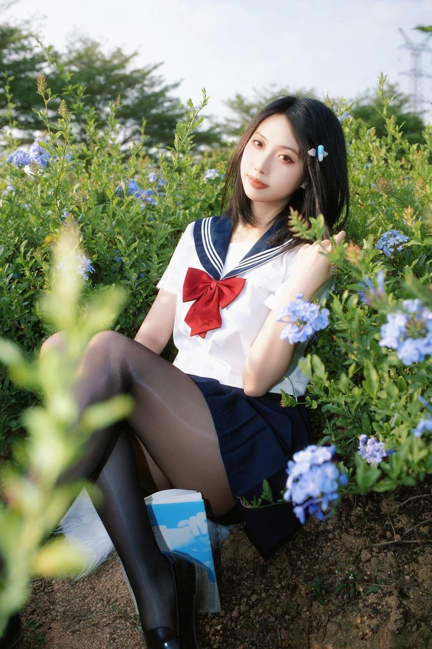七只红豆 - 红豆蓝花JK