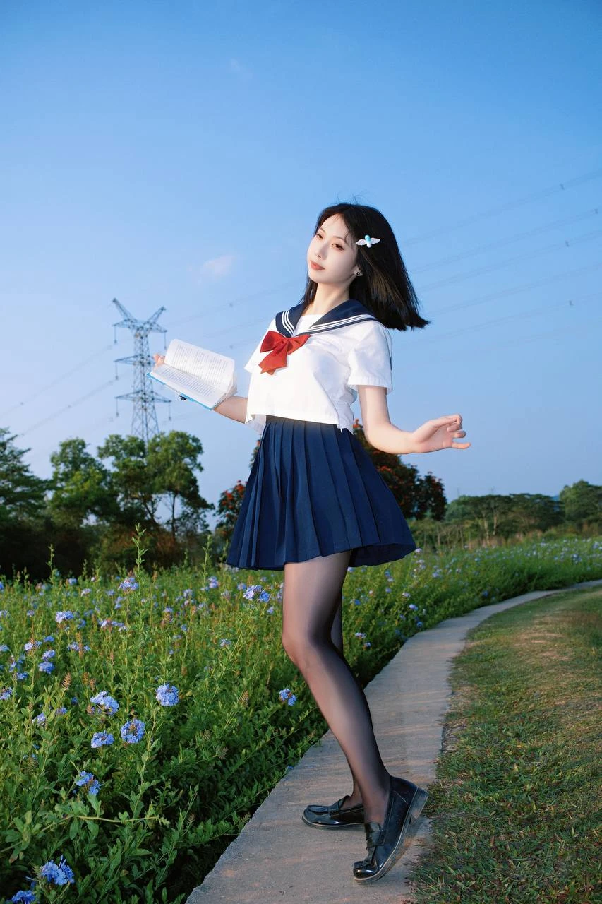 七只红豆 - 红豆蓝花JK