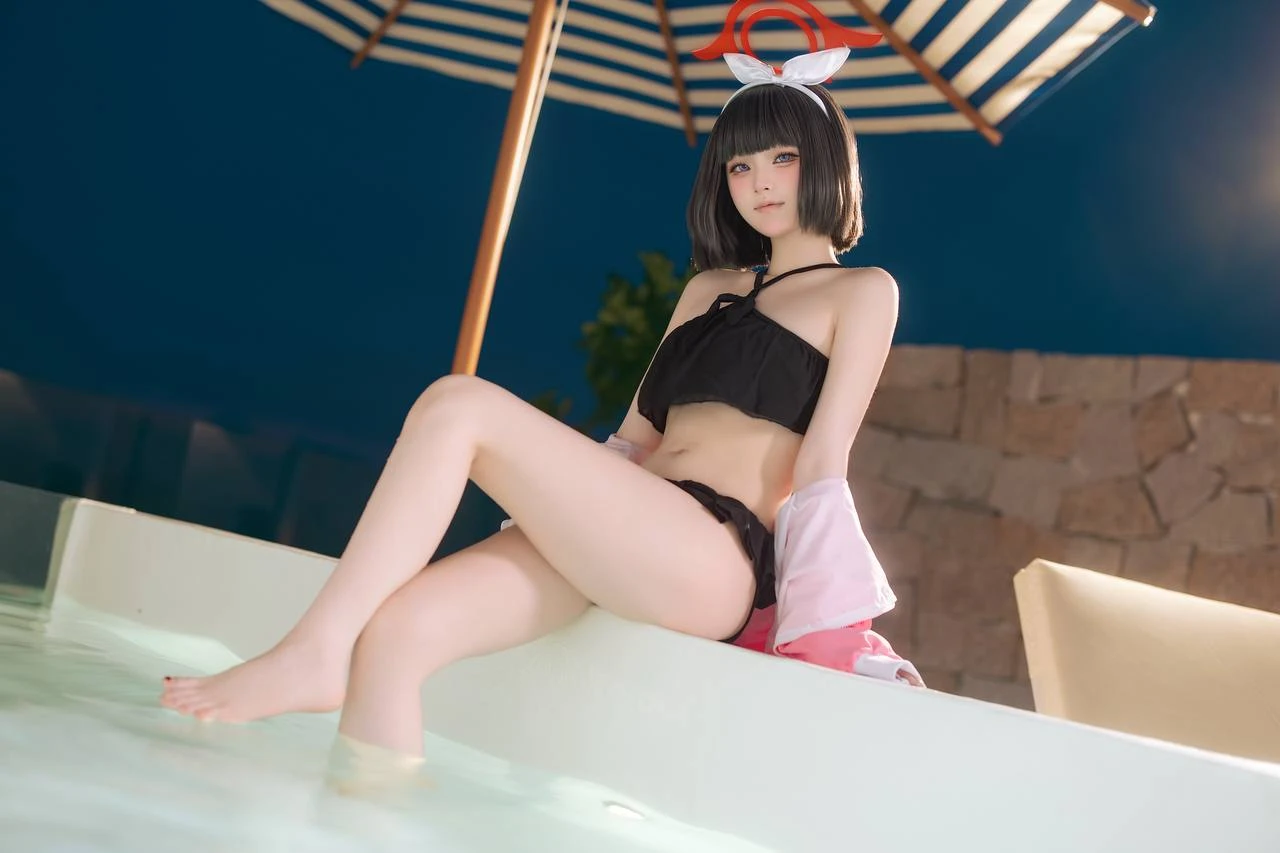 屿鱼 - 真白泳装