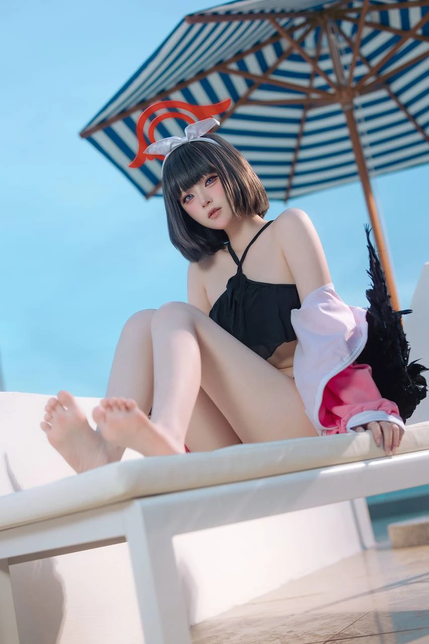 屿鱼 - 真白泳装