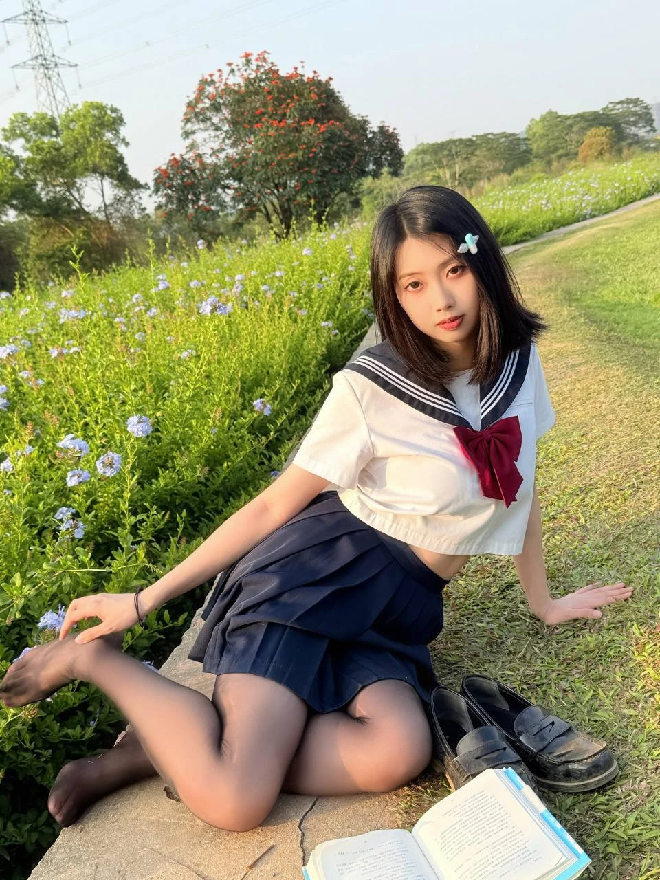 七只红豆 - 红豆蓝花JK