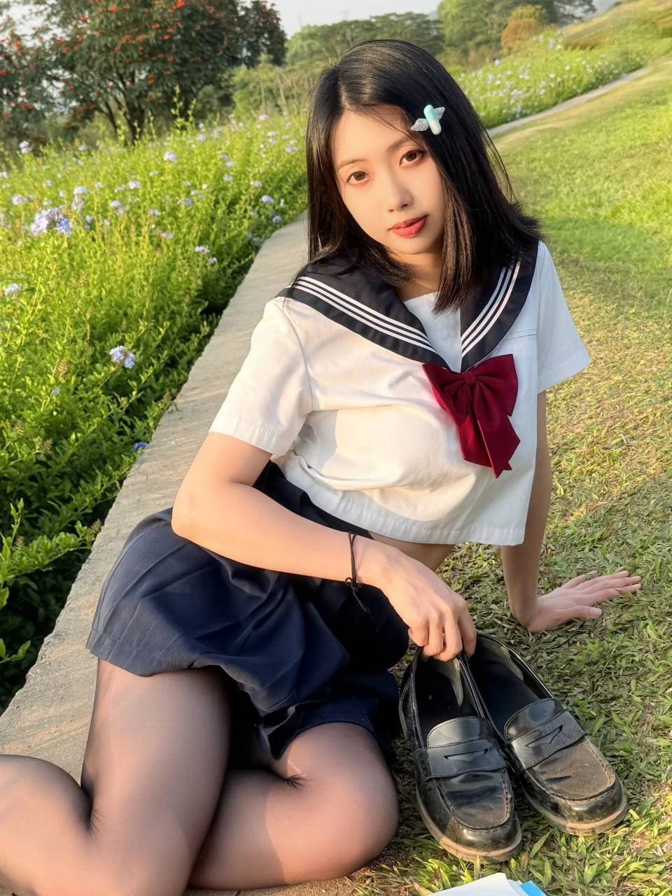 七只红豆 - 红豆蓝花JK