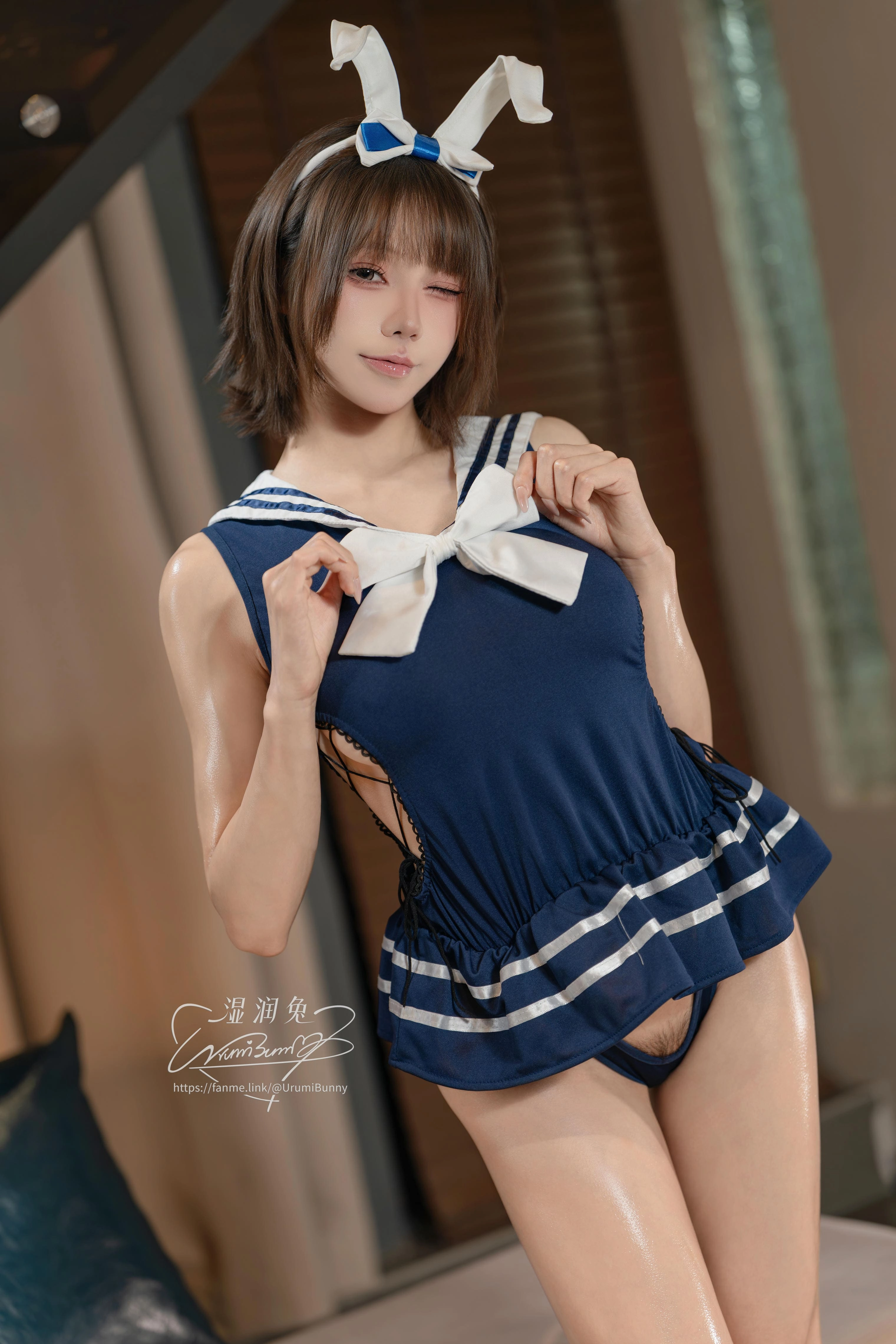 Yiko 湿润兔 ( 咬一口兔娘 ) - 2026年05月月票专属特典 水手兔
