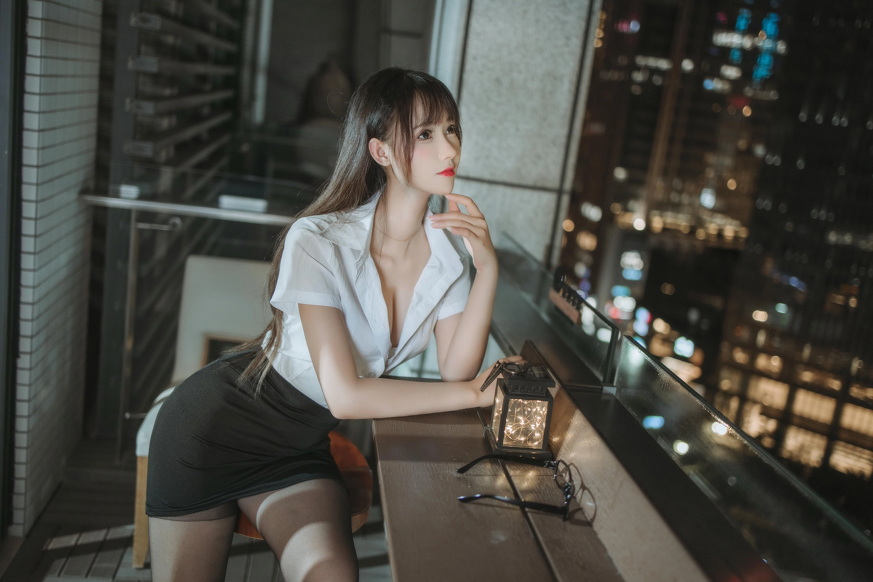 羽生三未 - 黑丝包臀OL（HD）