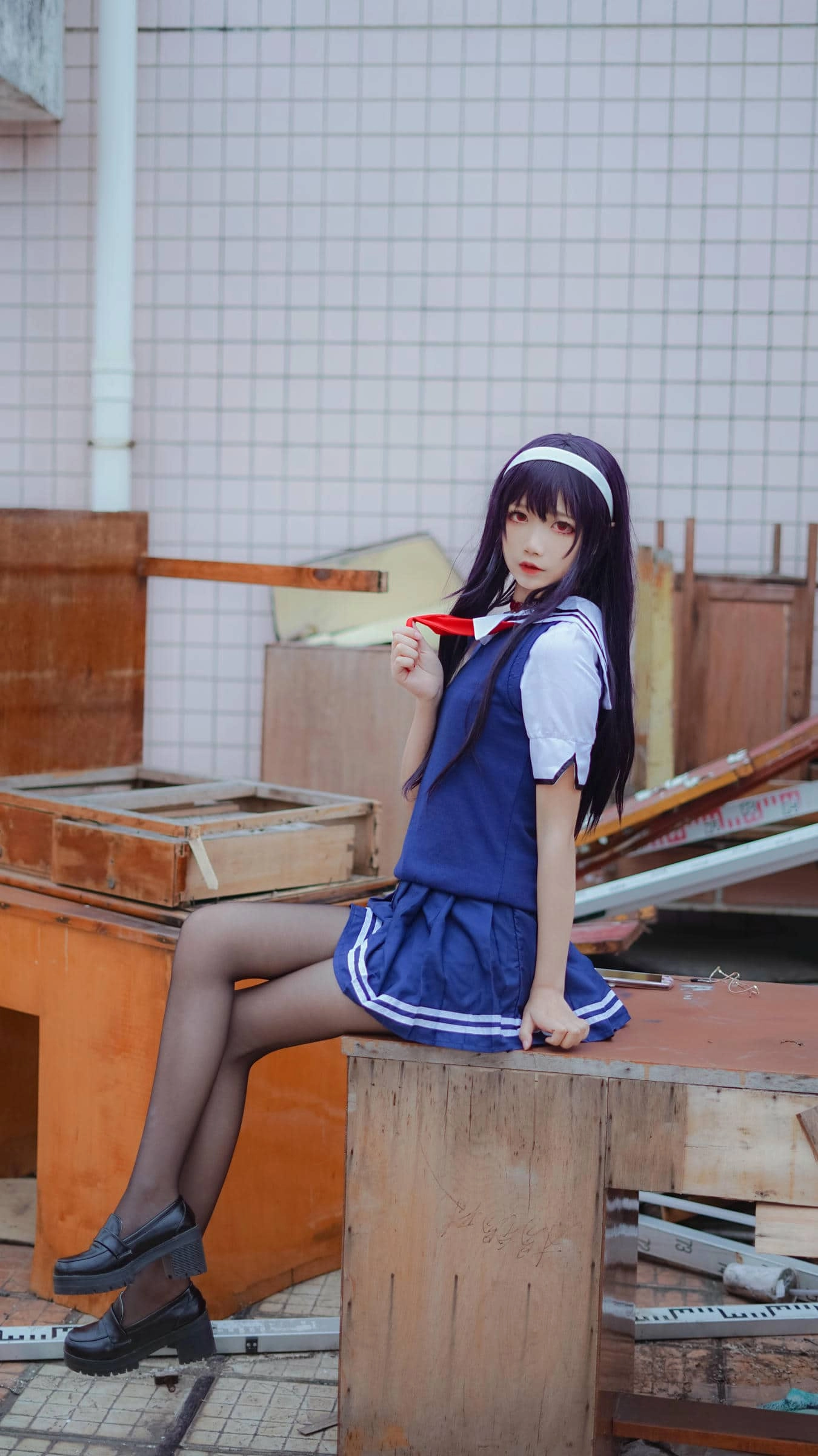 五更百鬼 - 学姐校服