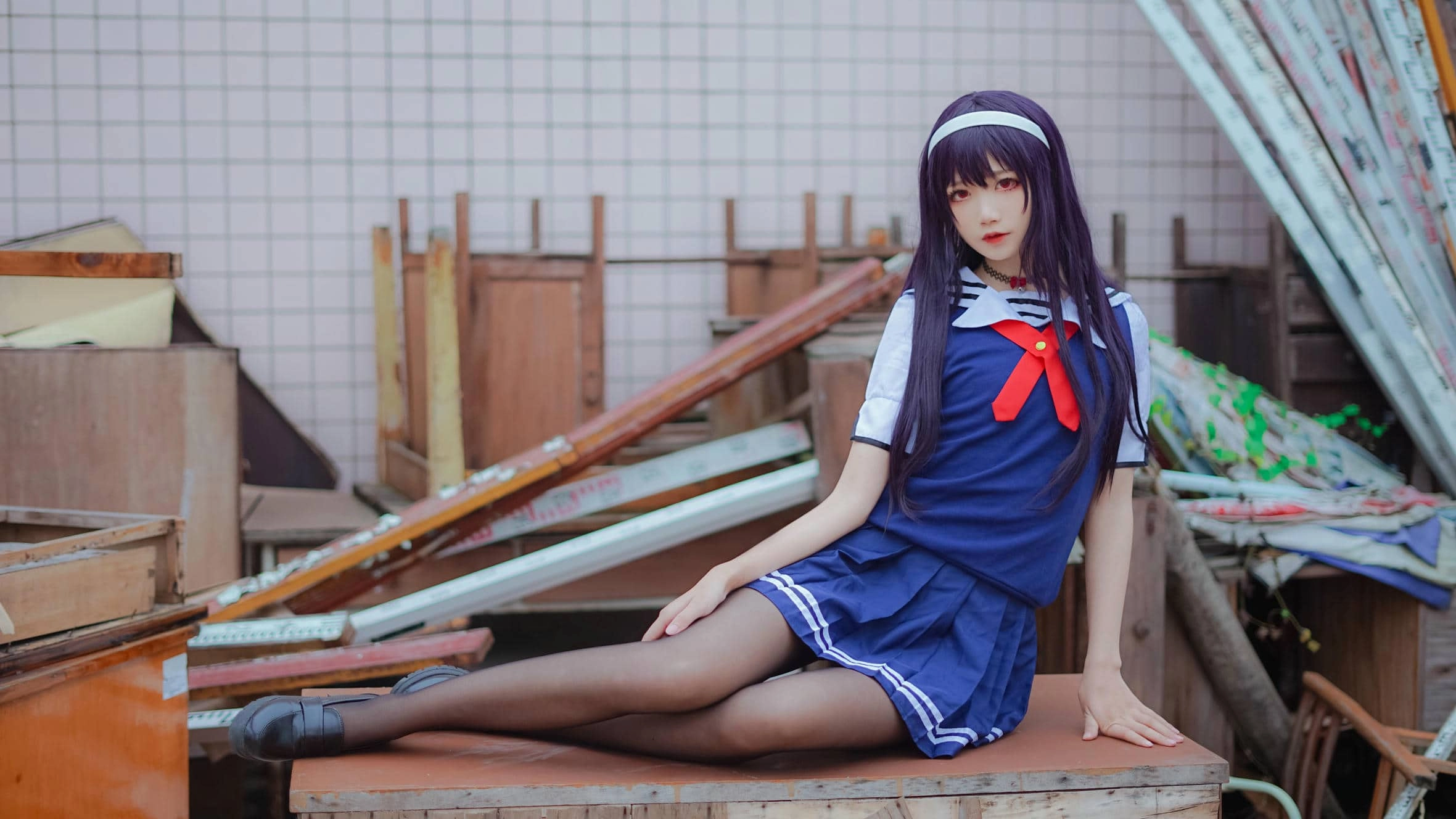五更百鬼 - 学姐校服