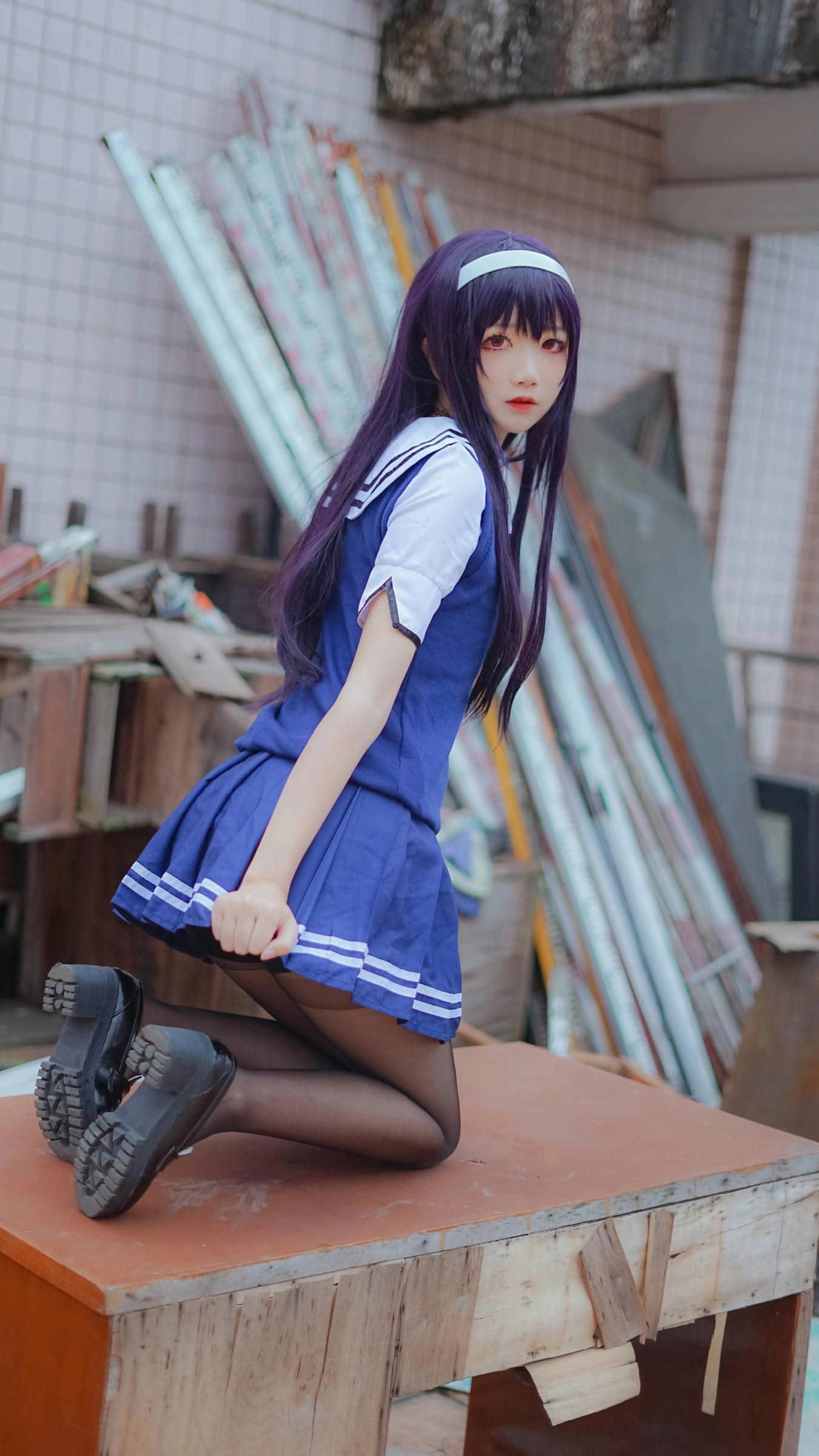 五更百鬼 - 学姐校服