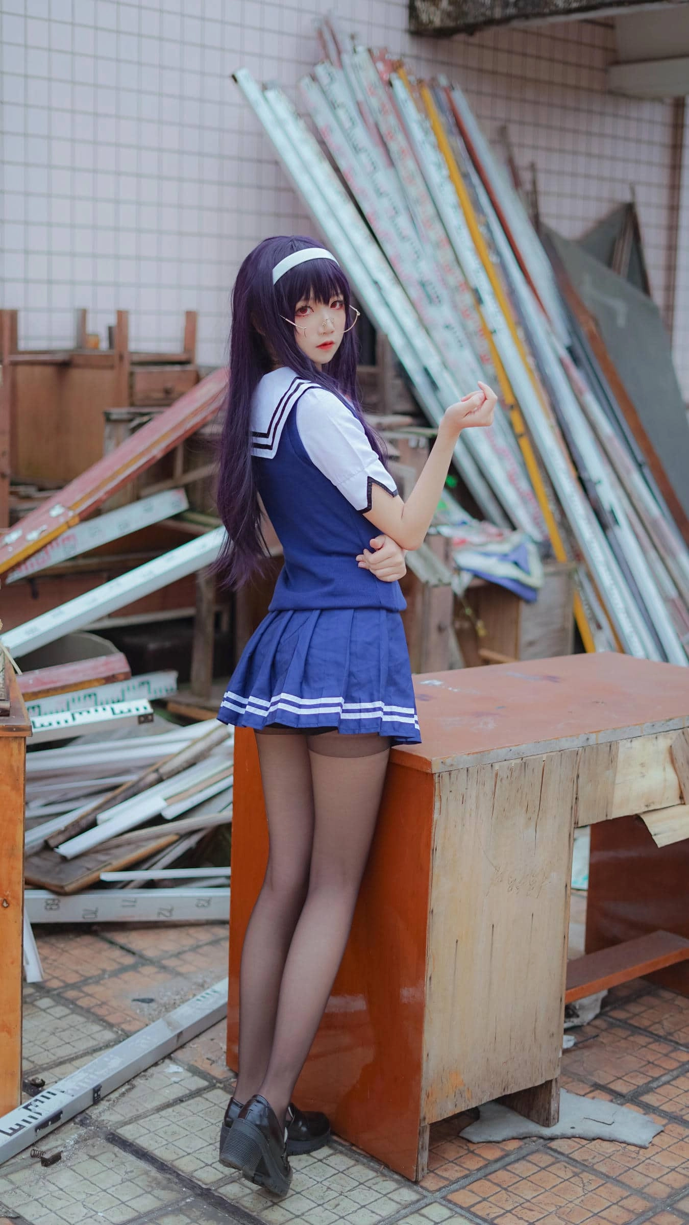 五更百鬼 - 学姐校服