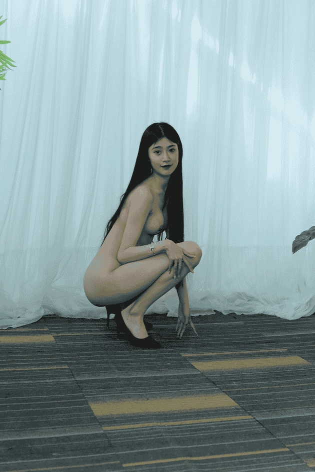 国模 画眉 - 高颜黑丝美腿女神 私拍（下）