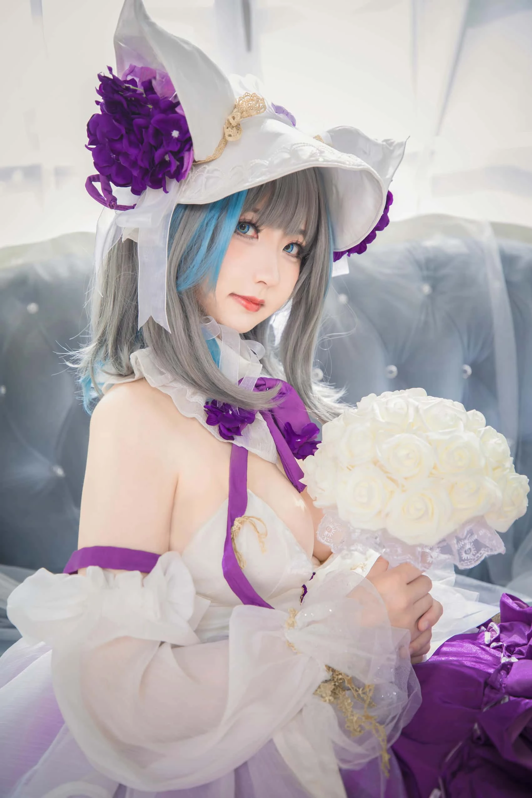 风筝筝筝w - 柴郡婚纱废稿