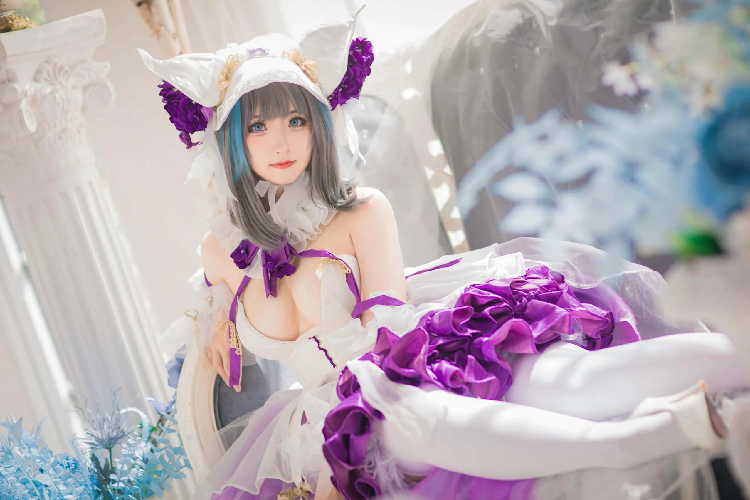 风筝筝筝w - 柴郡婚纱废稿