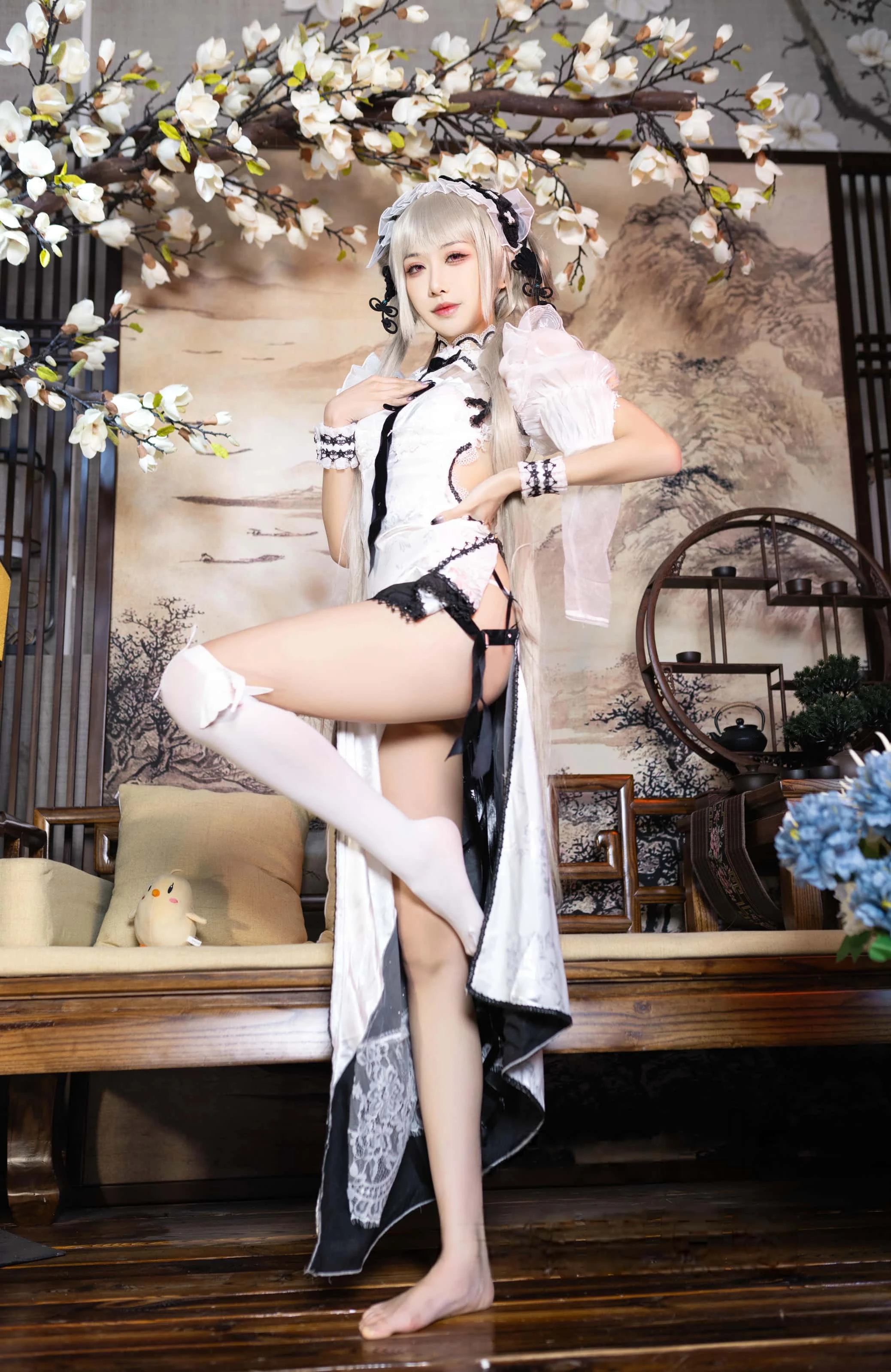 源纱希喵喵喵 碧蓝航线 可畏 同人旗袍