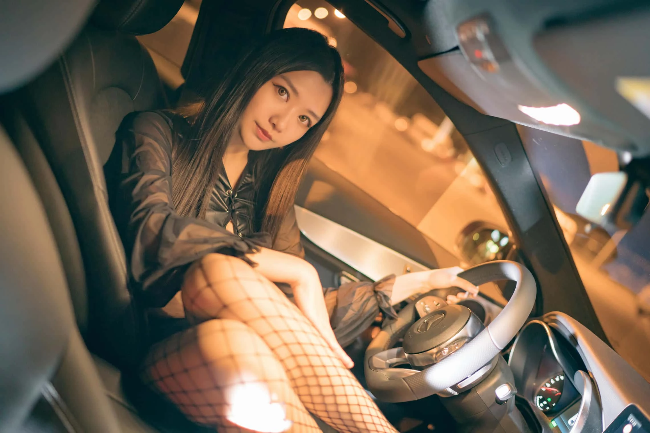 源纱希喵喵喵 香车美人