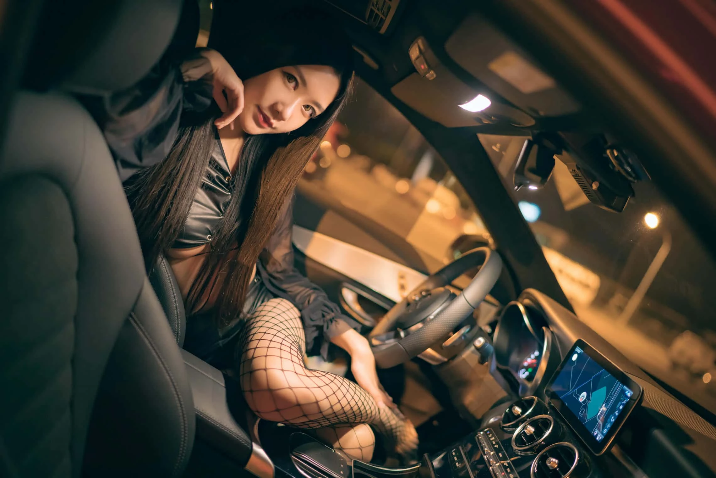源纱希喵喵喵 香车美人