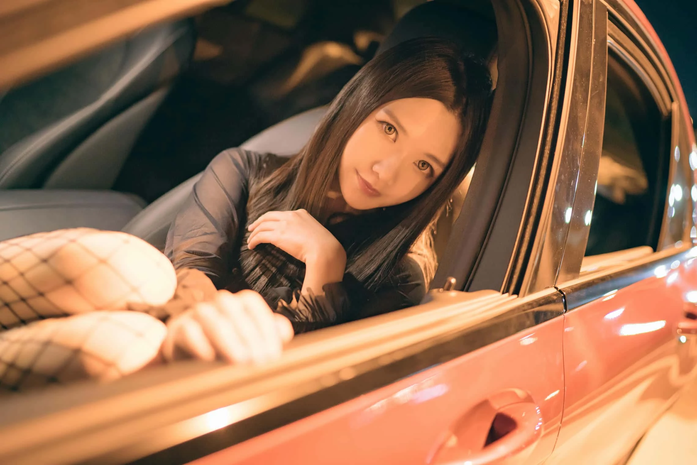 源纱希喵喵喵 香车美人