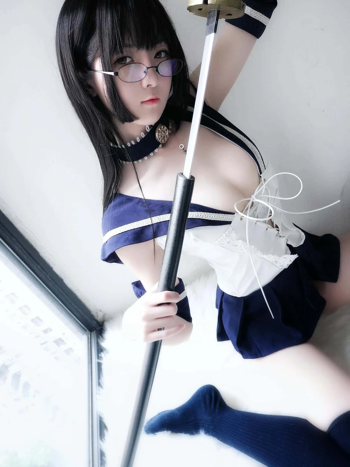 一小央泽 武士刀与水手服