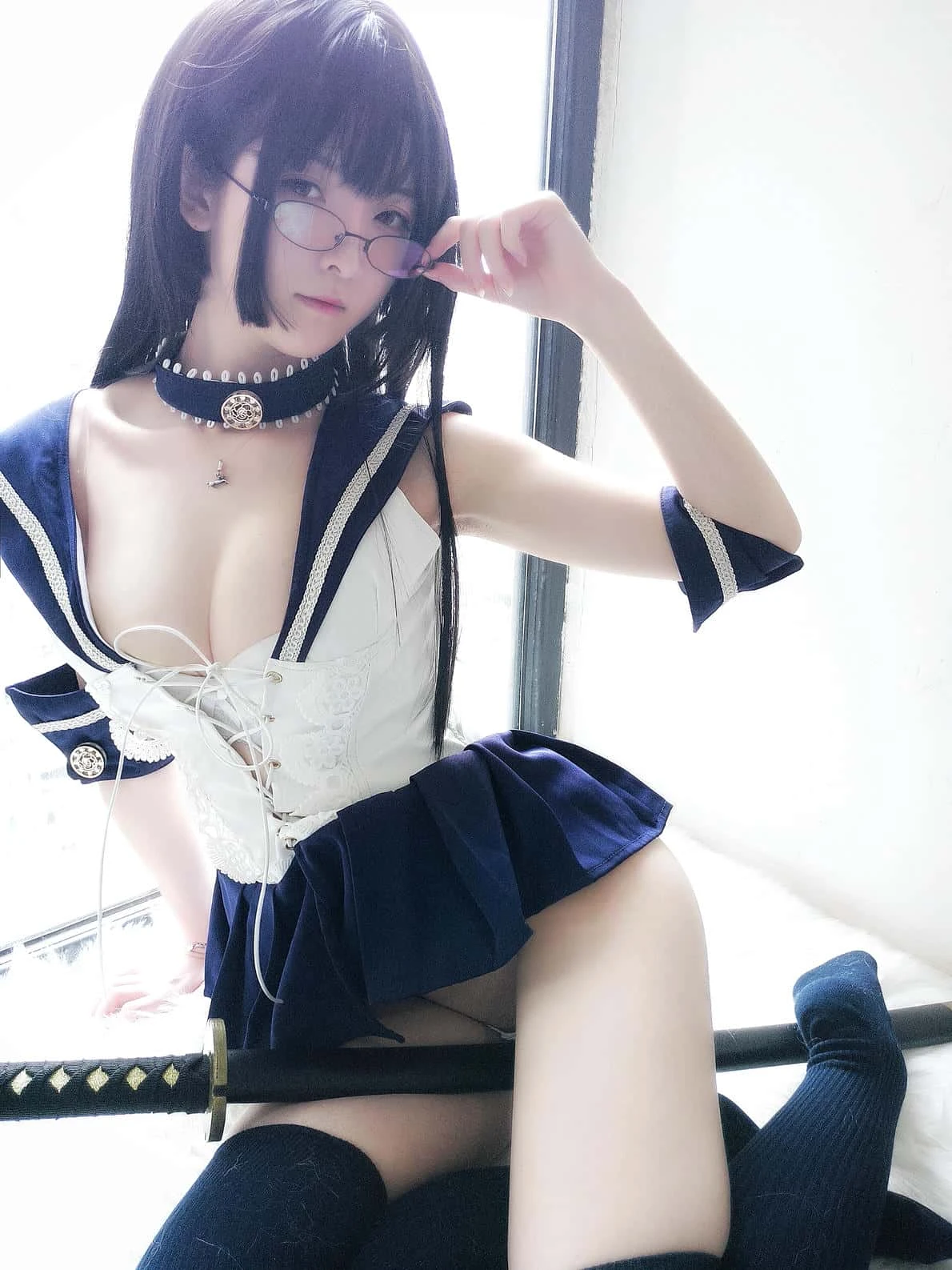 一小央泽 武士刀与水手服