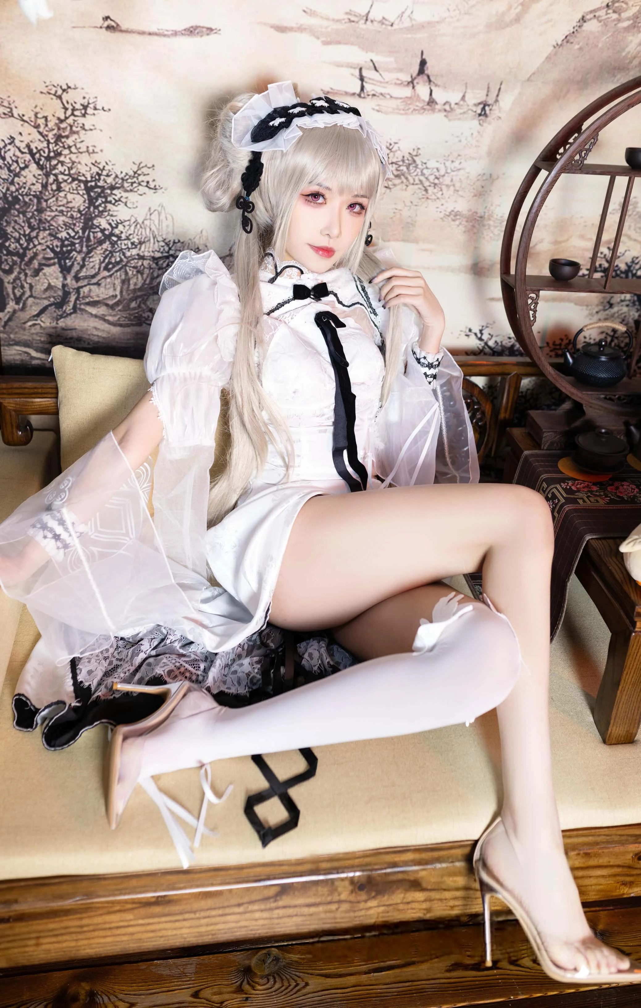 源纱希喵喵喵 碧蓝航线 可畏 同人旗袍