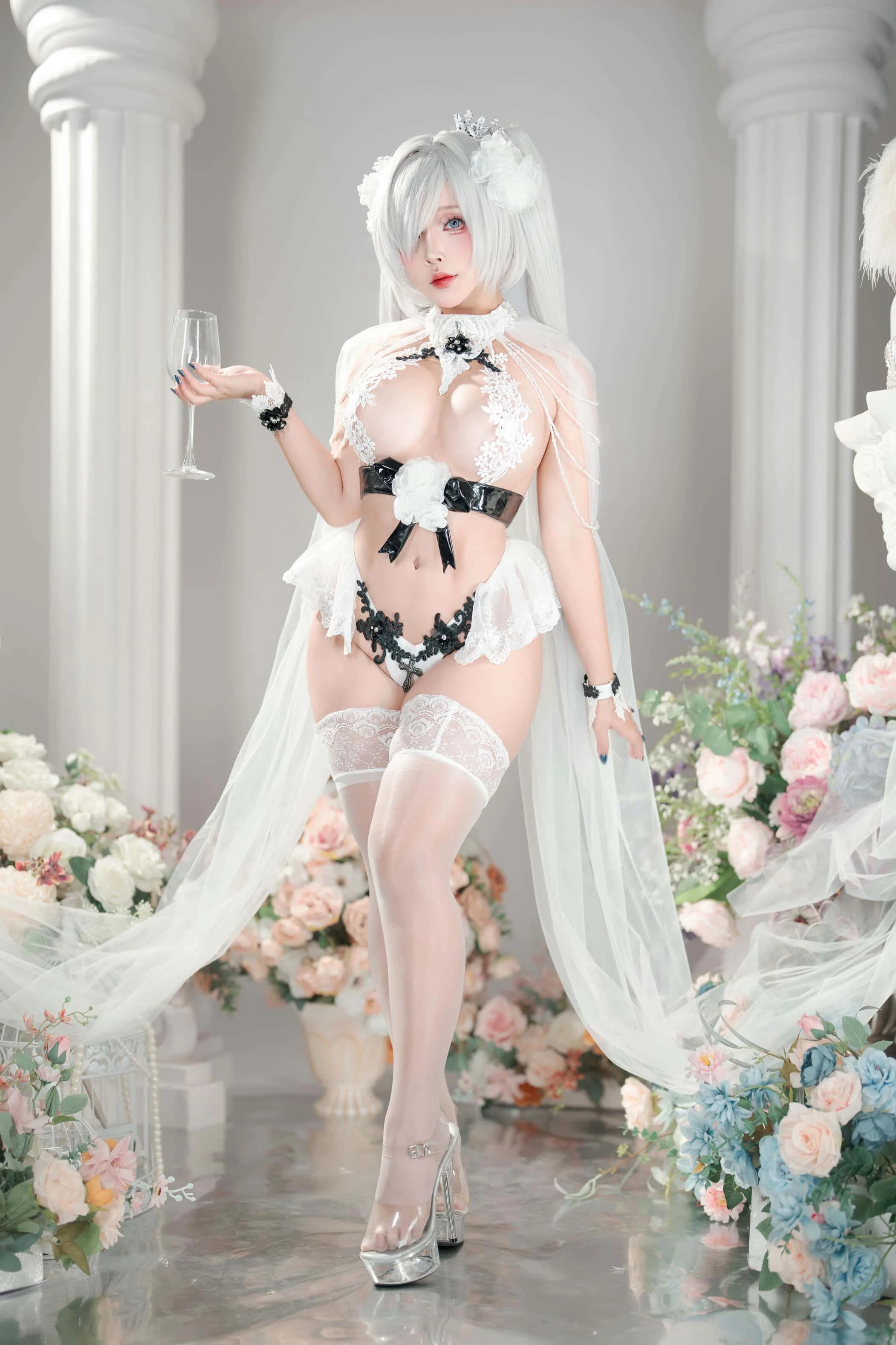 Sayo Momo Goddess of Victory Nikke Cinderella