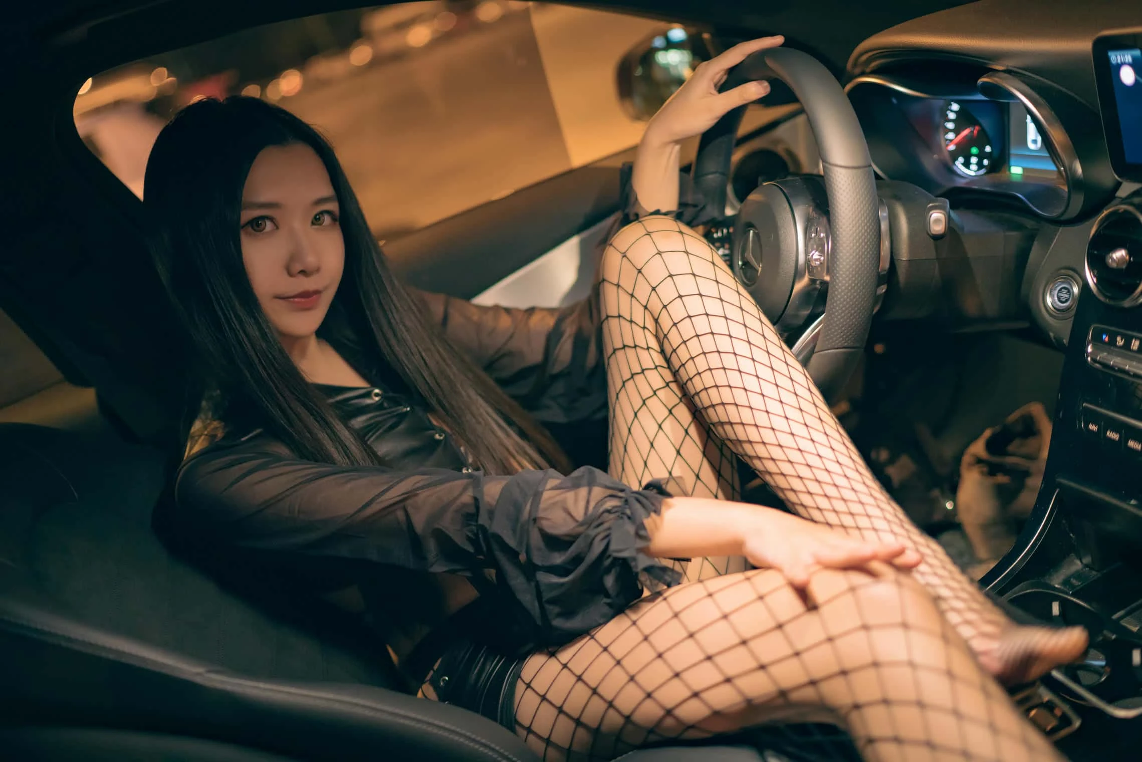 源纱希喵喵喵 香车美人