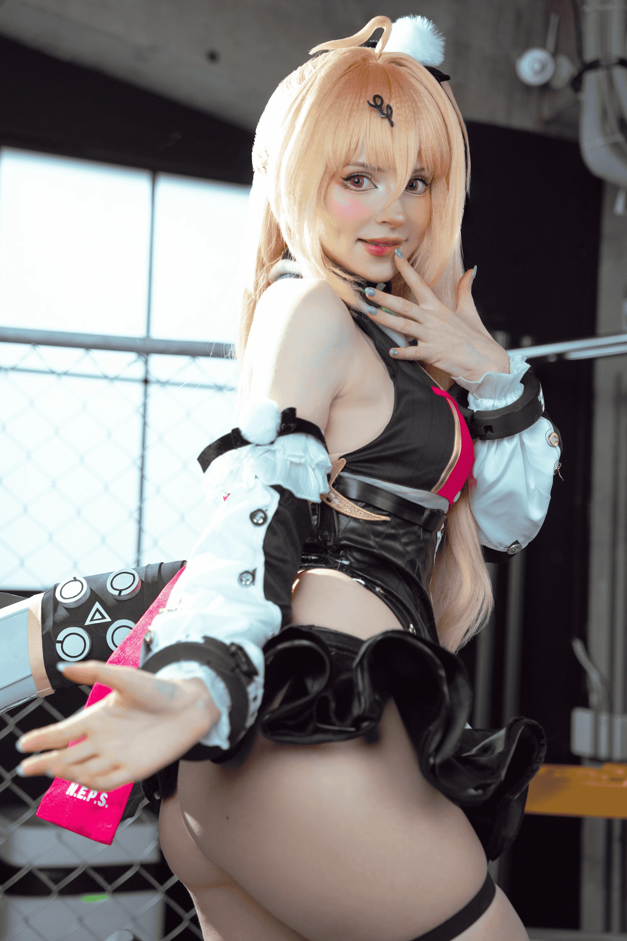 Peach milky Cissia