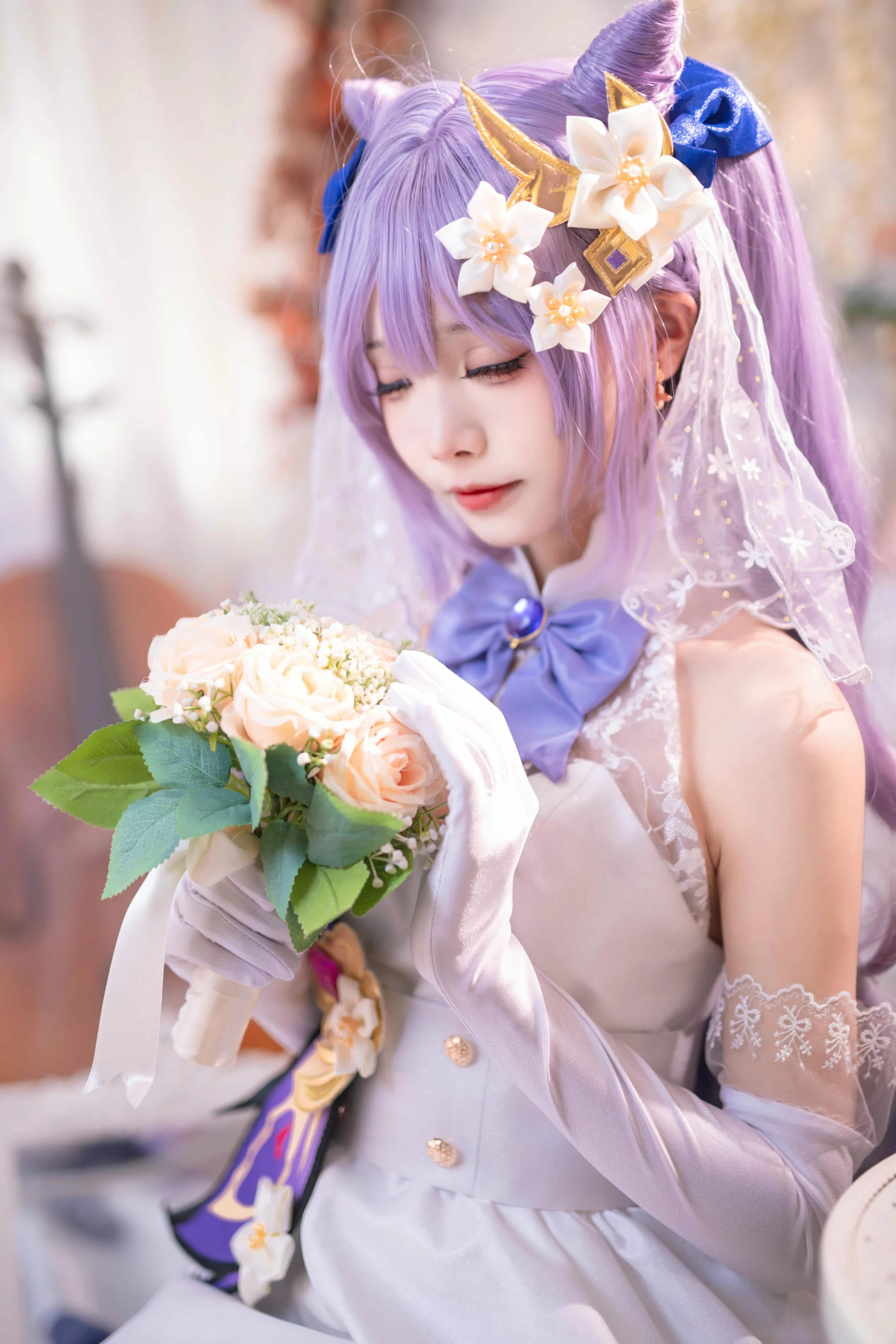 艾西aiwest 刻晴花嫁 40P 545MB