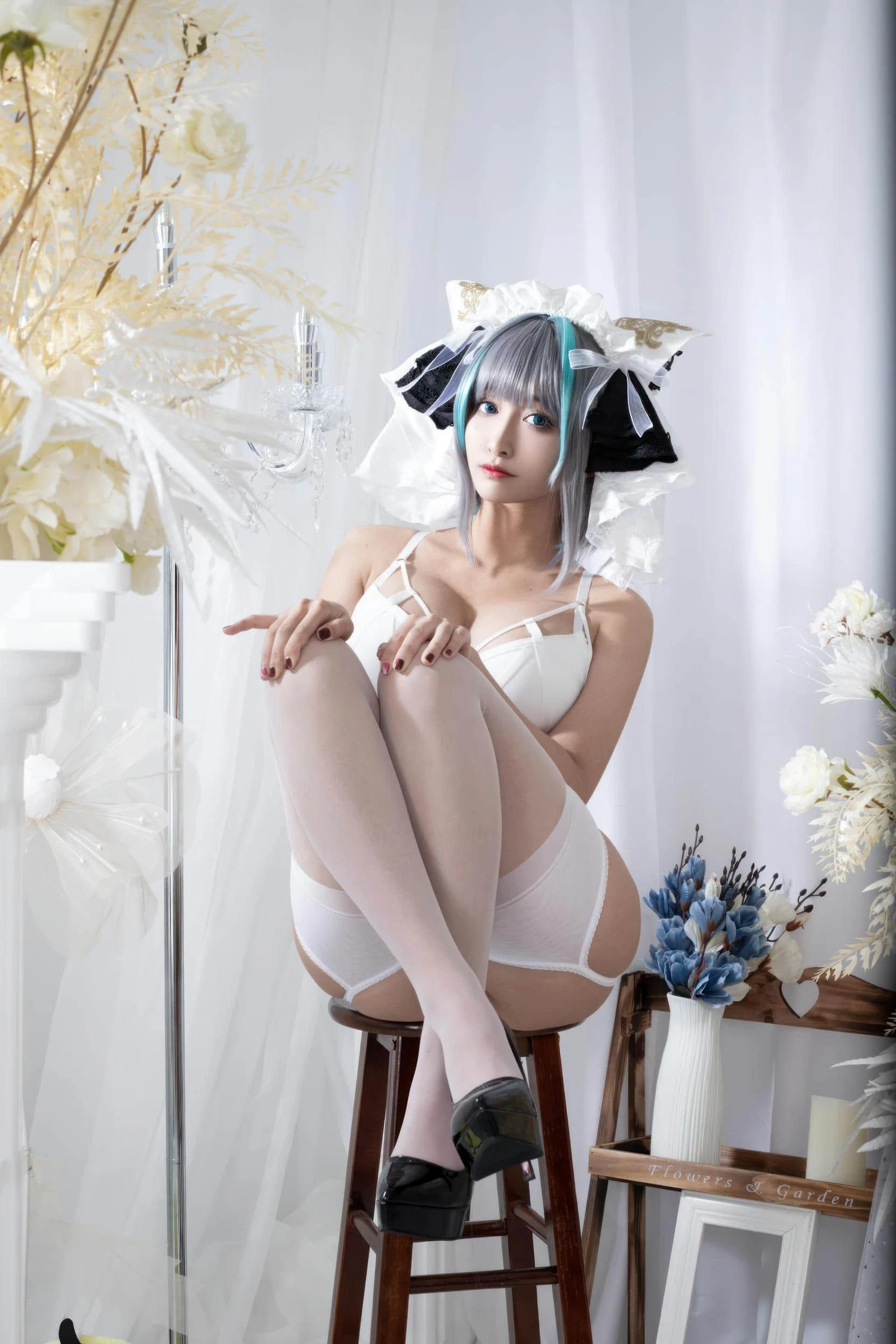 洛璃 LoLiSAMA 碧蓝航线 柴郡 同人内衣