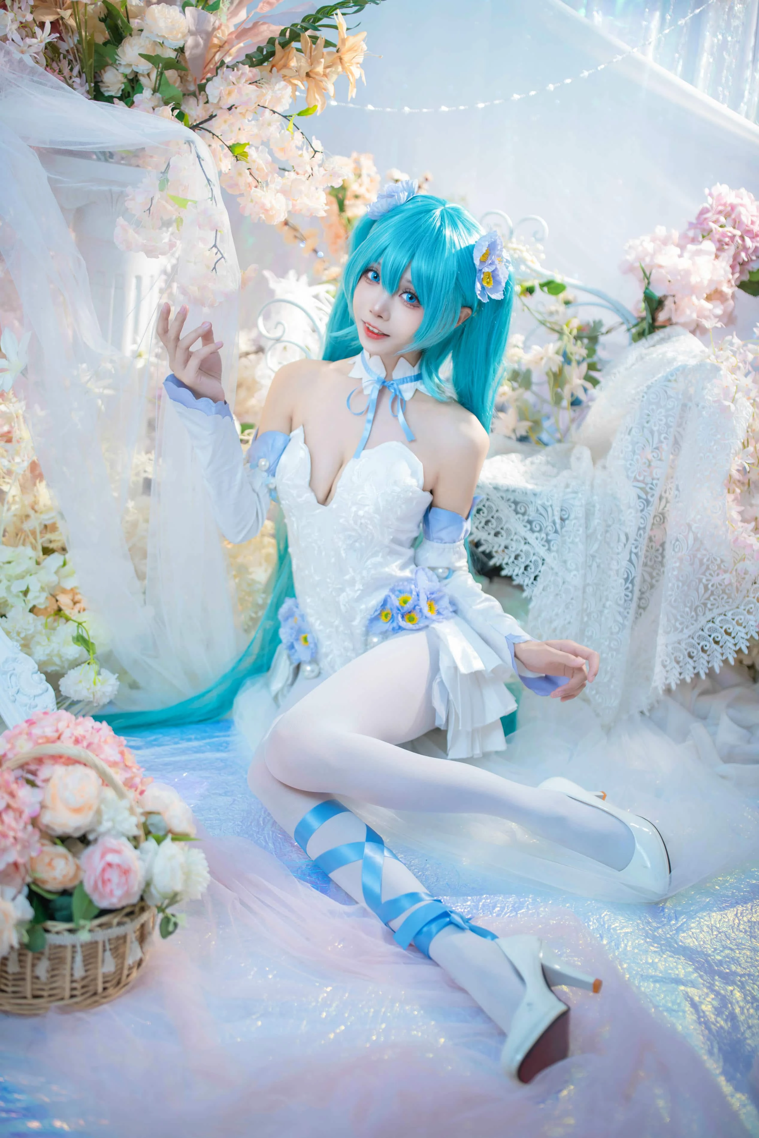 艾西Aiwest 初音 粉蝶花