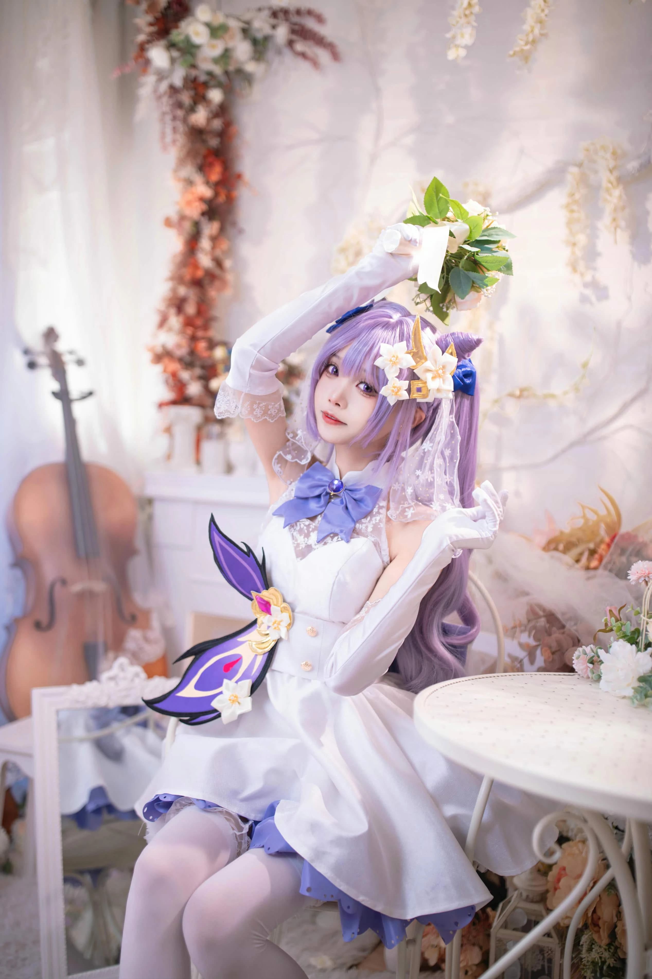 艾西aiwest 刻晴花嫁 40P 545MB