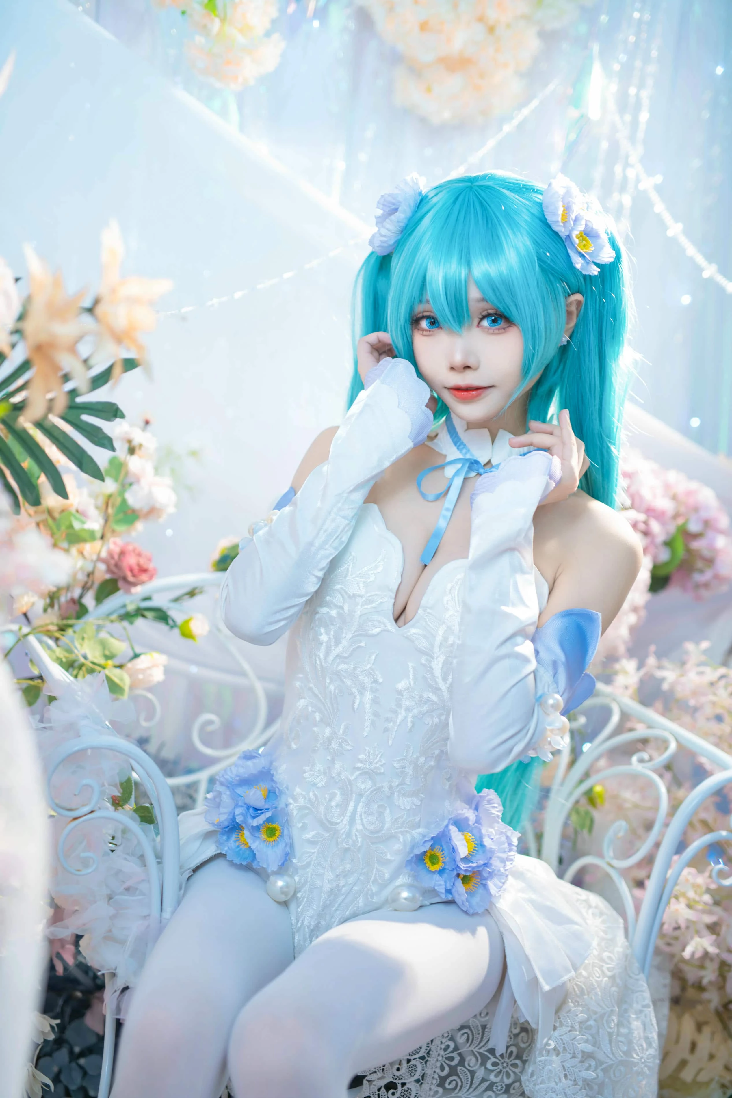艾西Aiwest 初音 粉蝶花
