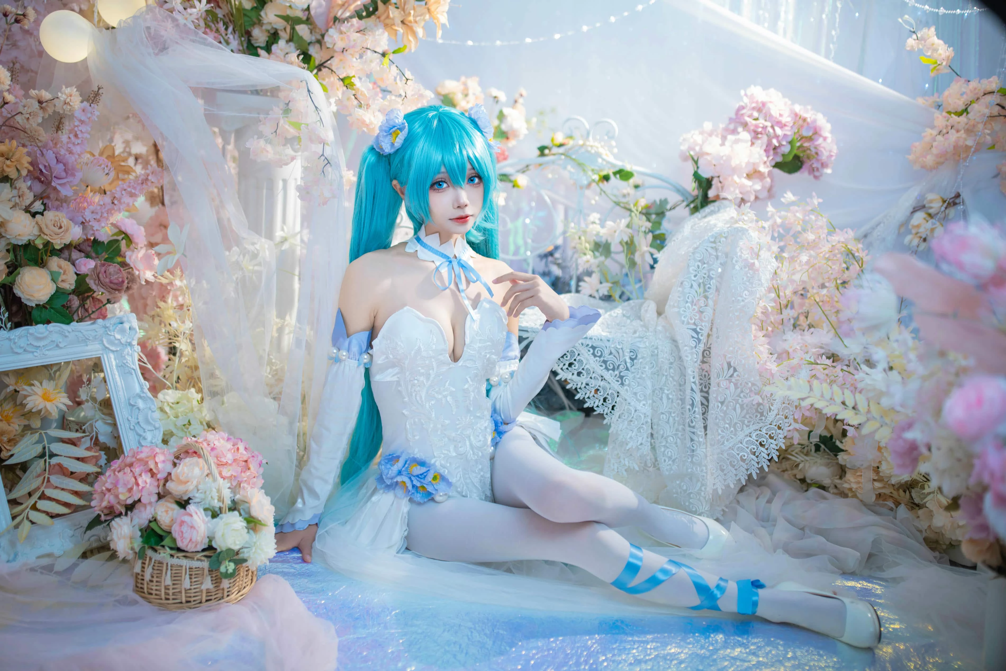 艾西Aiwest 初音 粉蝶花