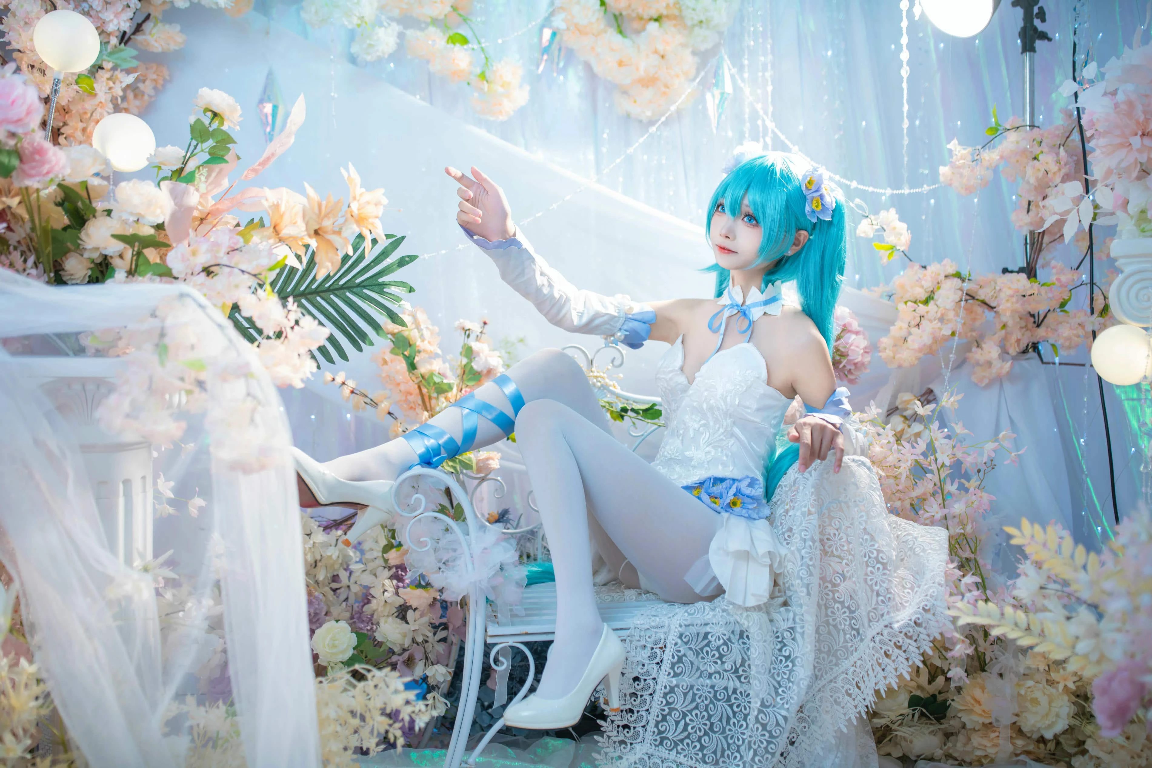 艾西Aiwest 初音 粉蝶花