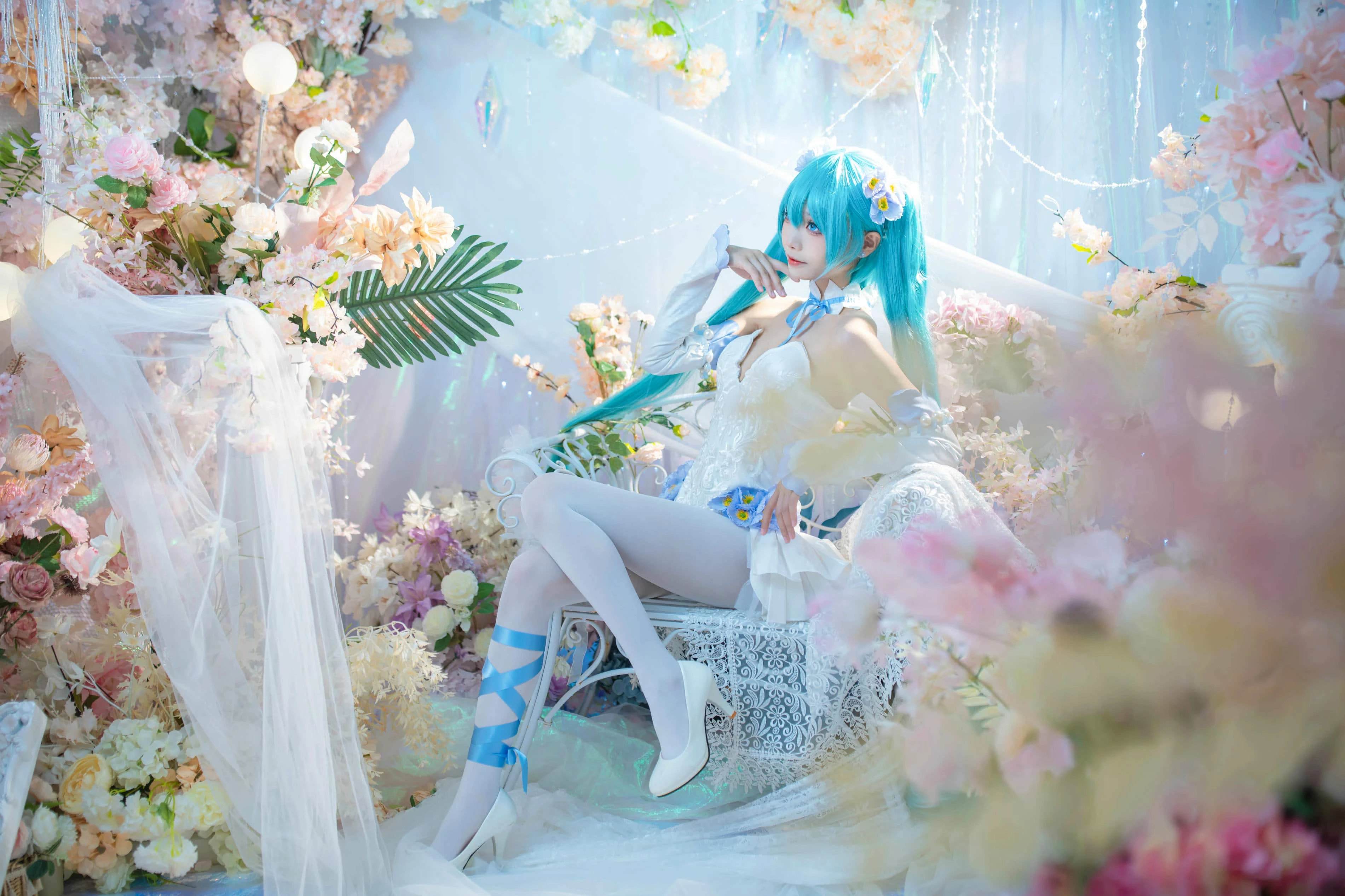 艾西Aiwest 初音 粉蝶花