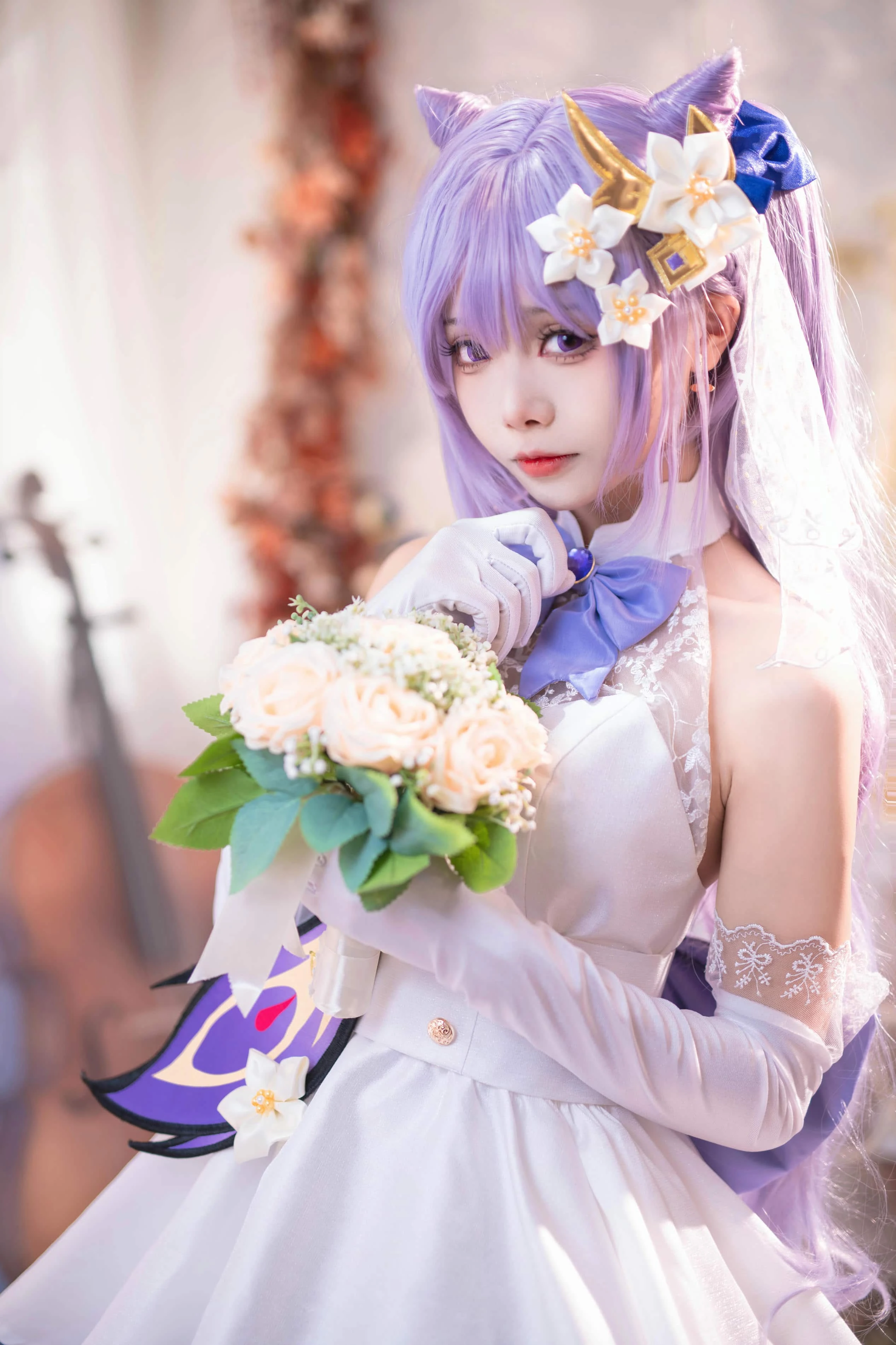 艾西aiwest 刻晴花嫁 40P 545MB