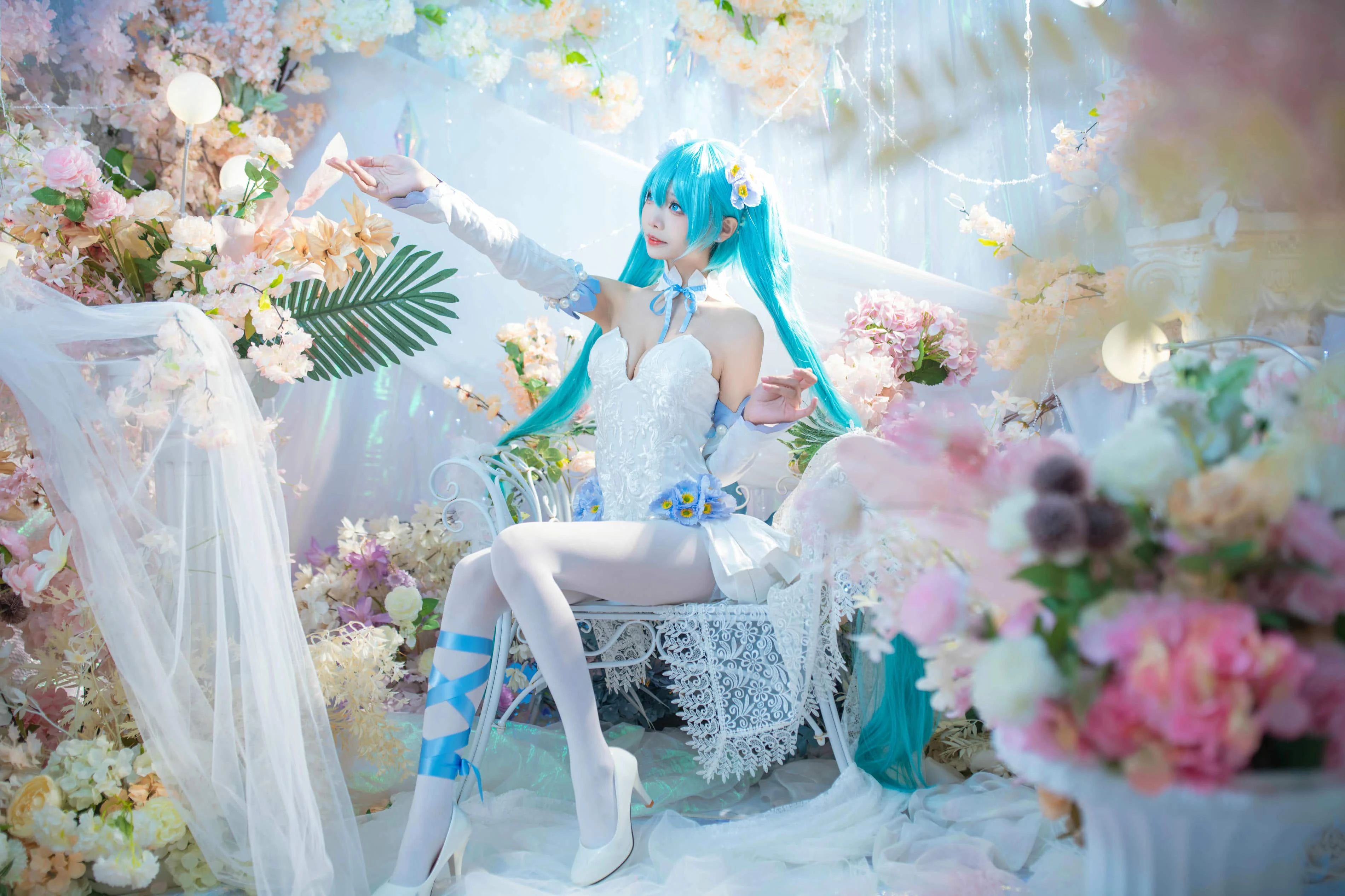艾西Aiwest 初音 粉蝶花