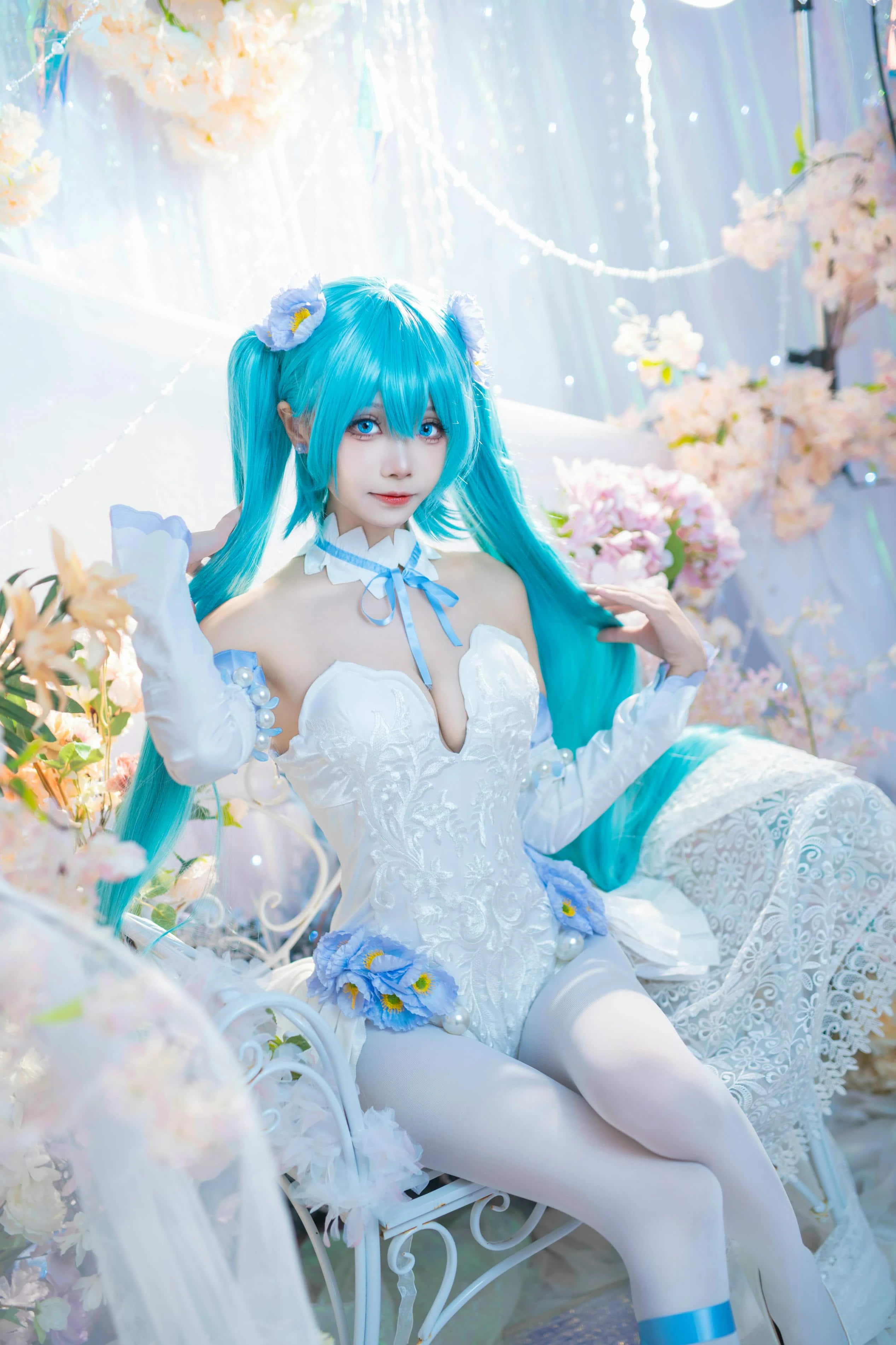 艾西Aiwest 初音 粉蝶花
