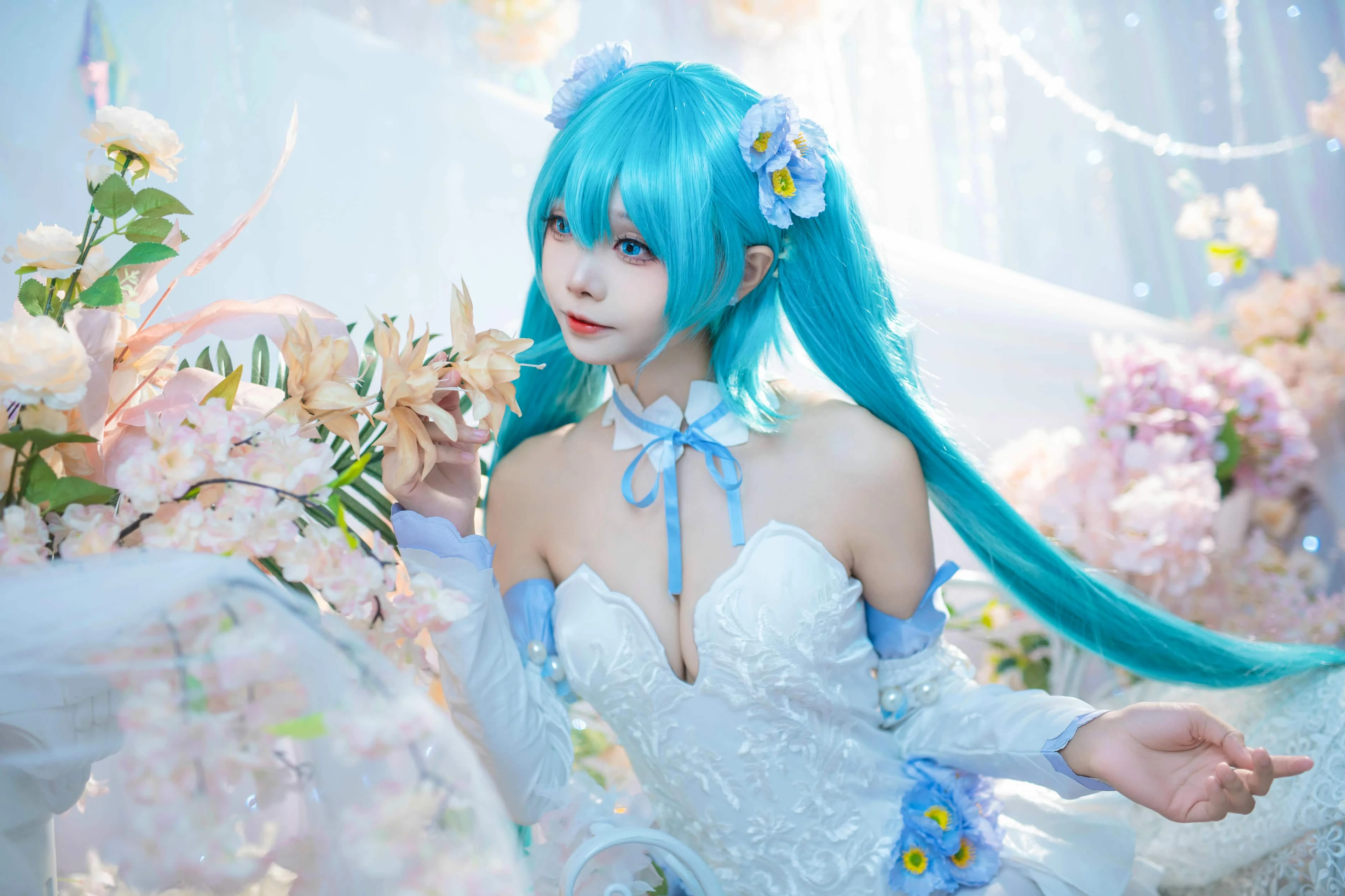 艾西Aiwest 初音 粉蝶花
