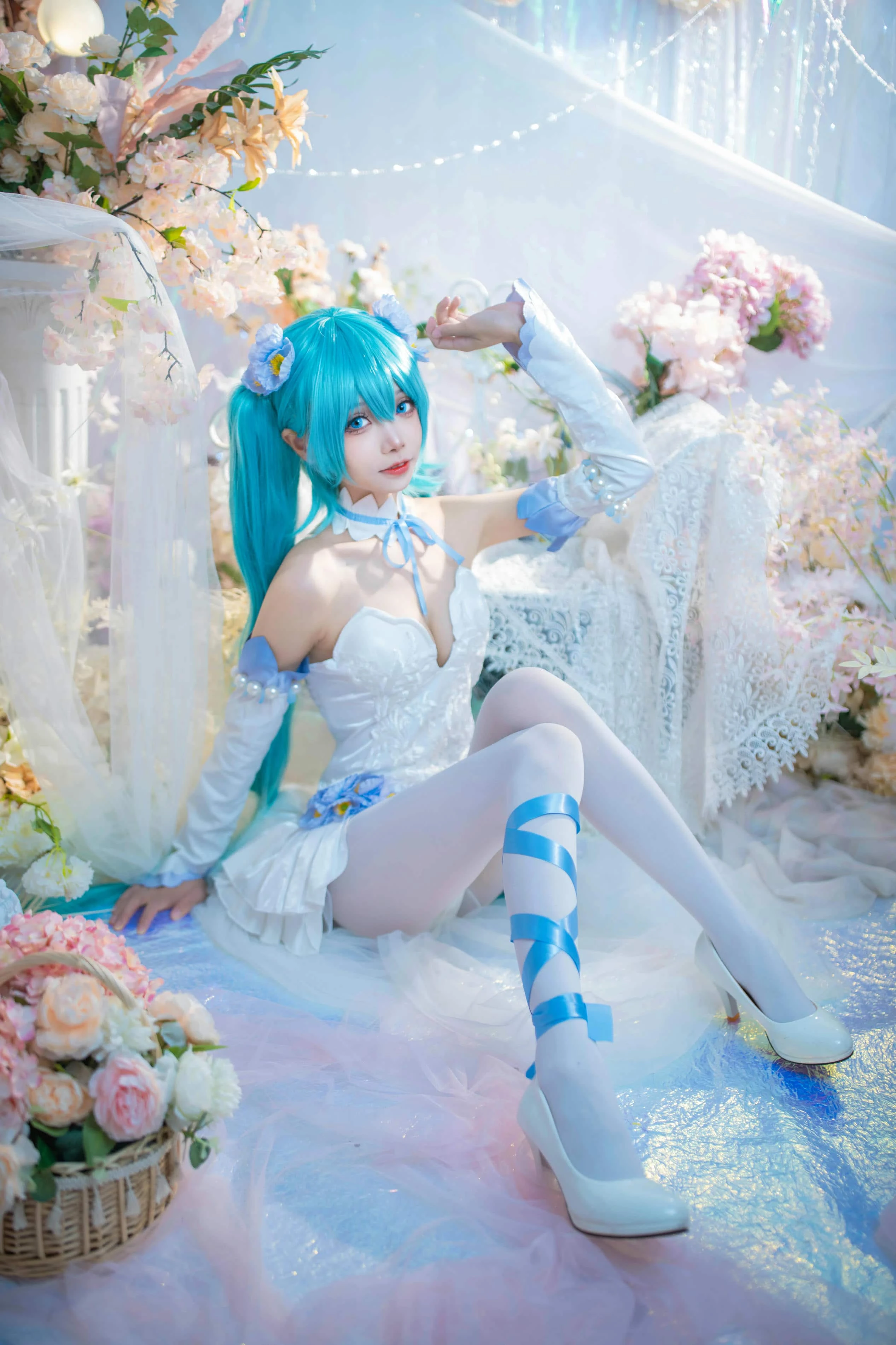 艾西Aiwest 初音 粉蝶花
