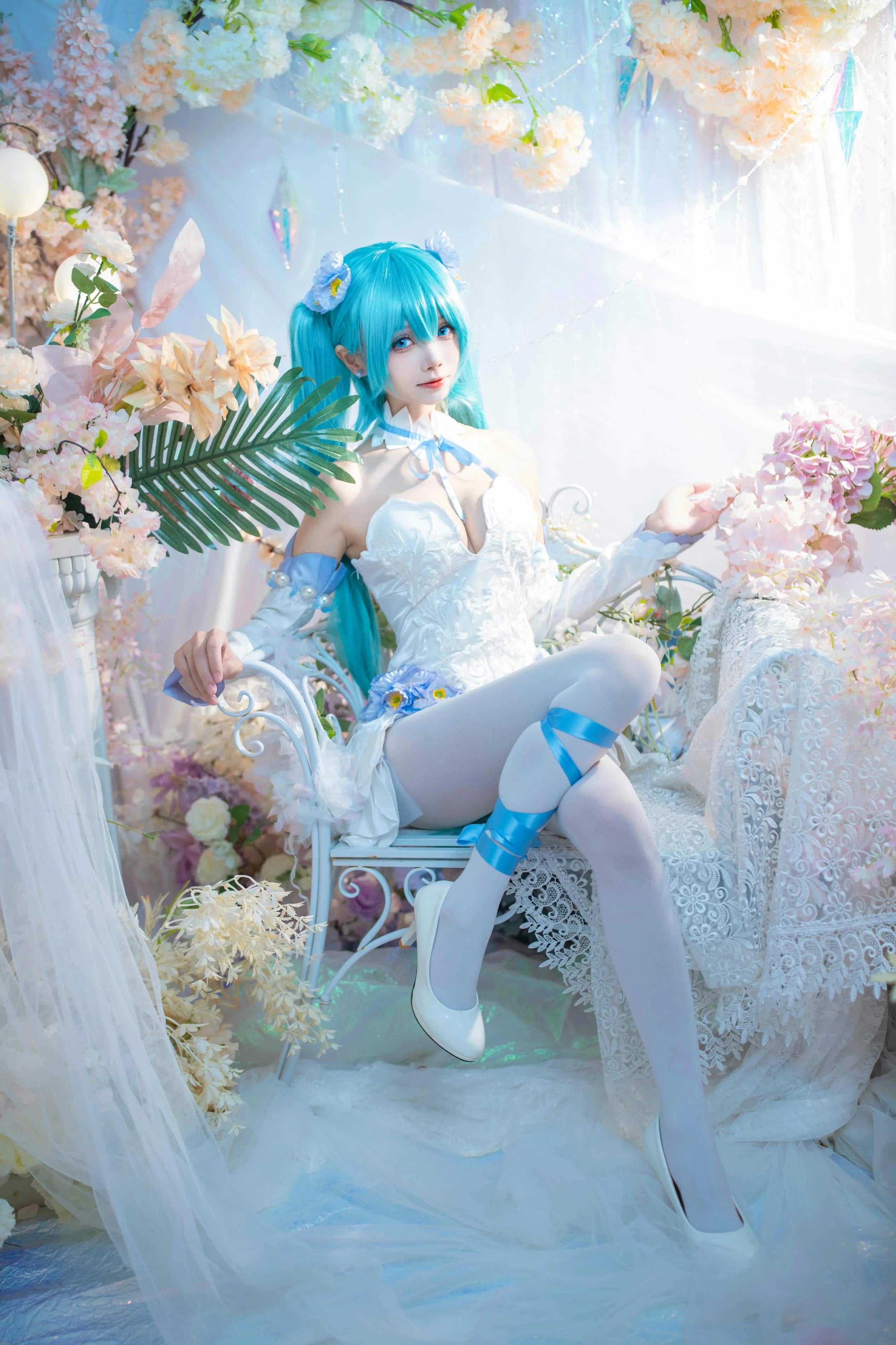艾西Aiwest 初音 粉蝶花