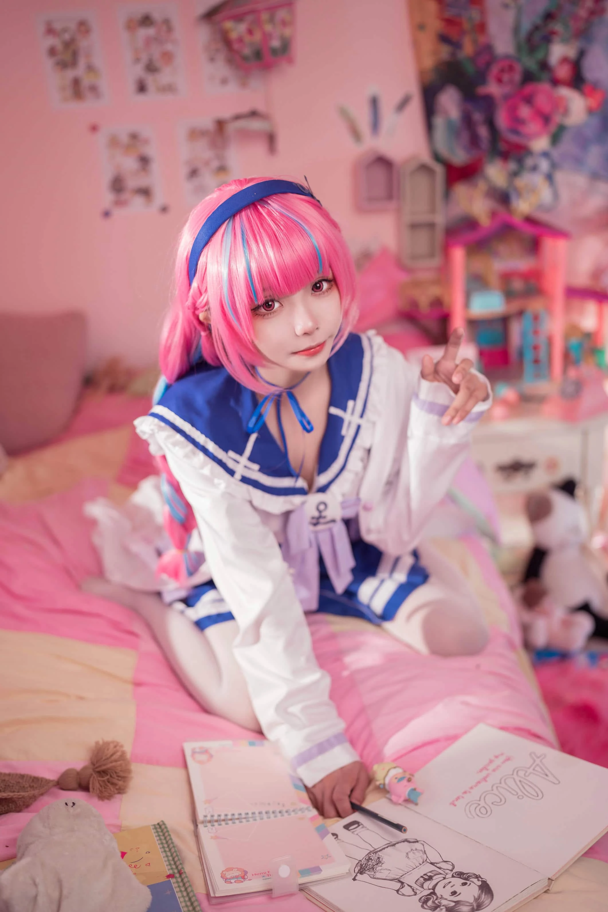 艾西aiwest 湊阿库娅 私服 55P 600MB