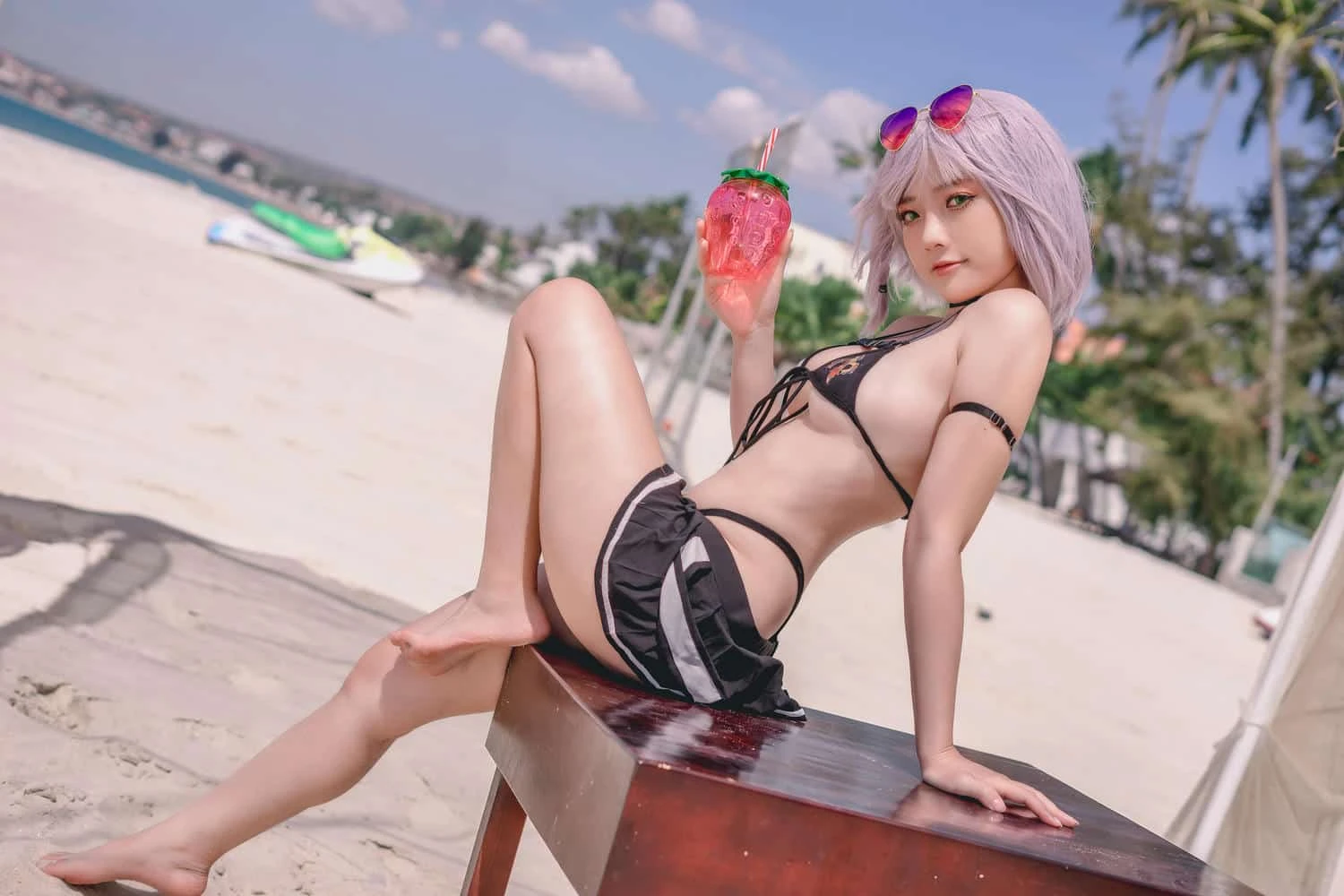 Messie Huang Shirogane NOel Swimsuit