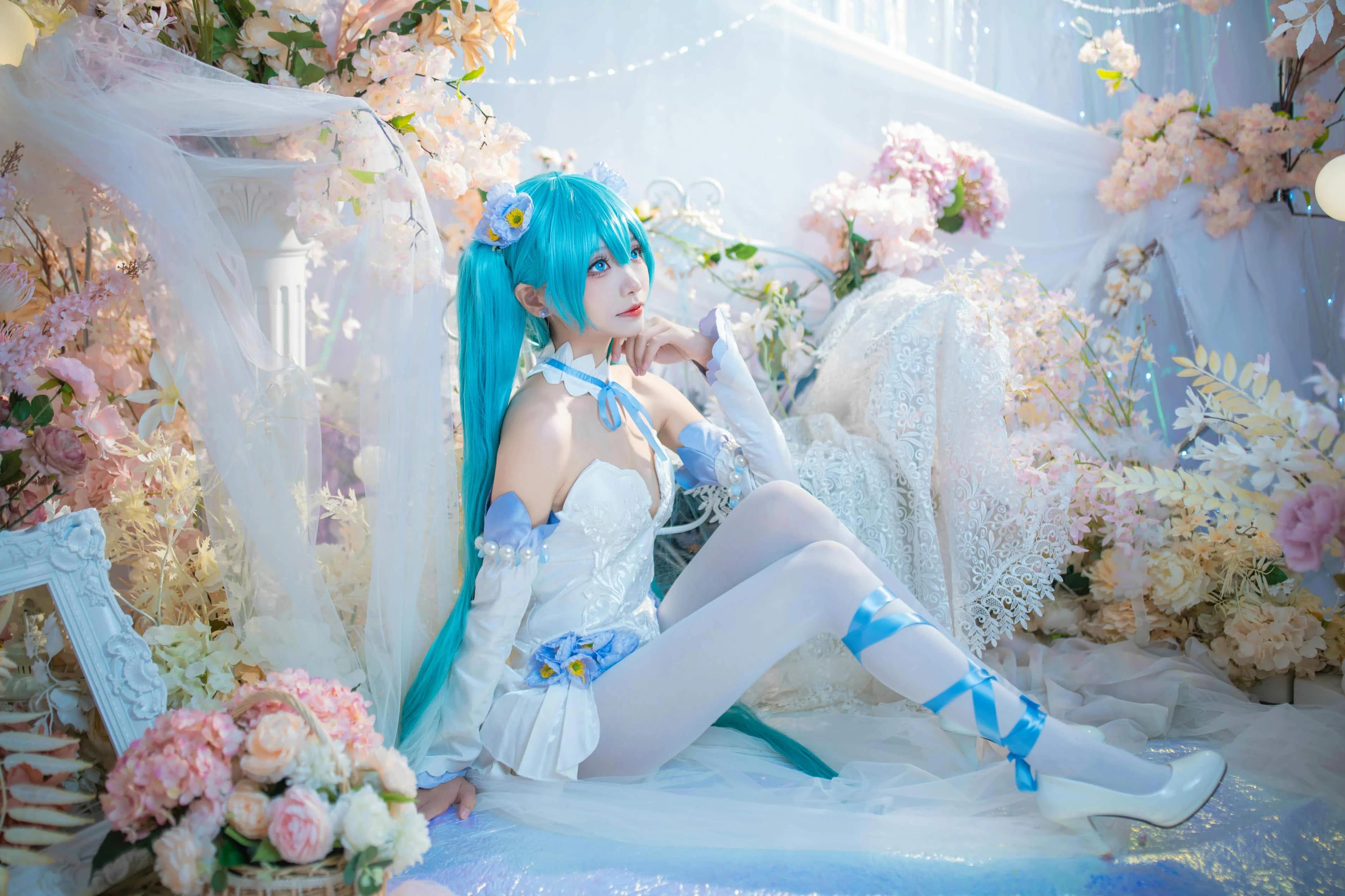 艾西Aiwest 初音 粉蝶花